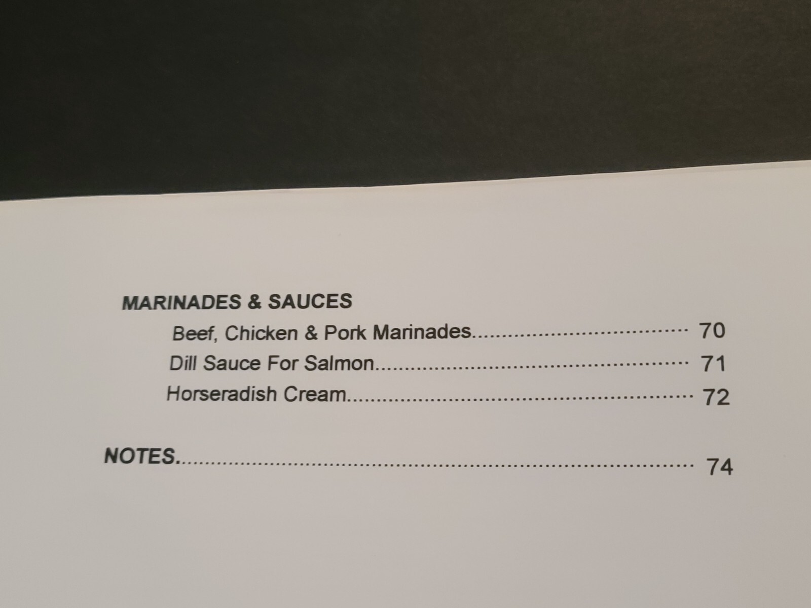 Eric & Nancy’s Favorite Recipes Cookbook 74 Pages