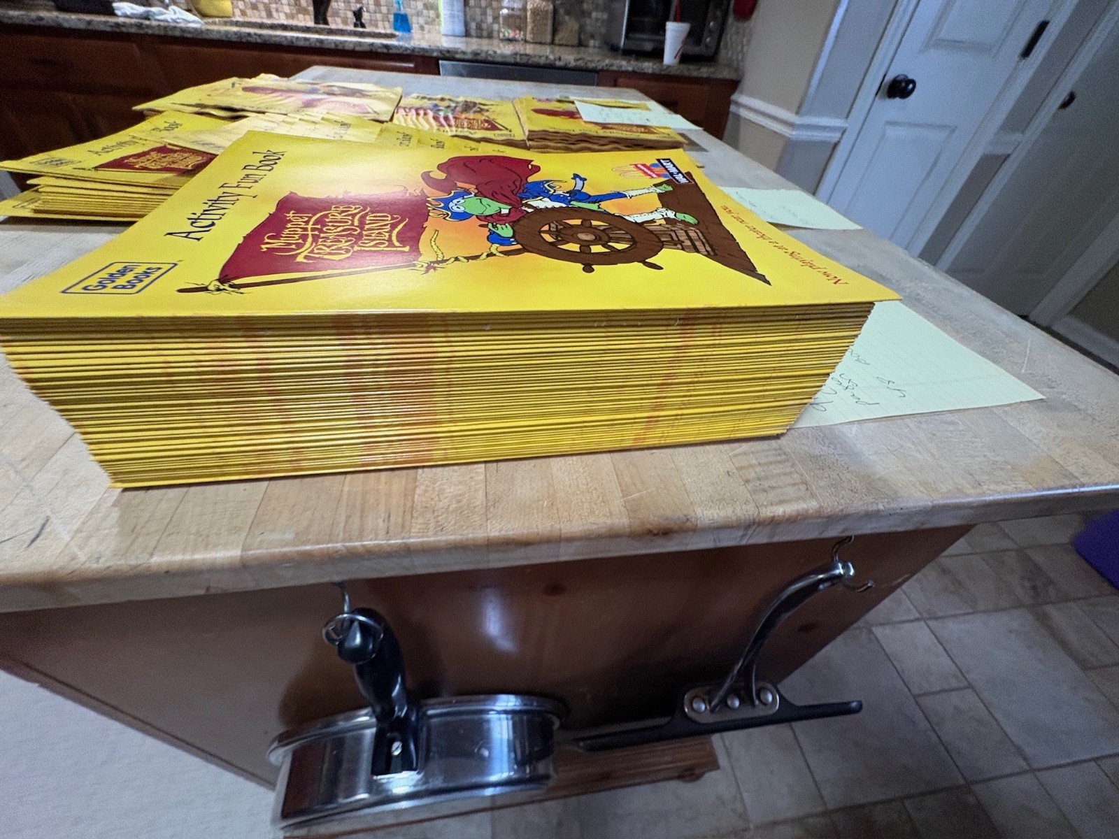 Lot of 103 Muppet Treasure Island Activity Fun Book McDonalds 1996 Happy Meal