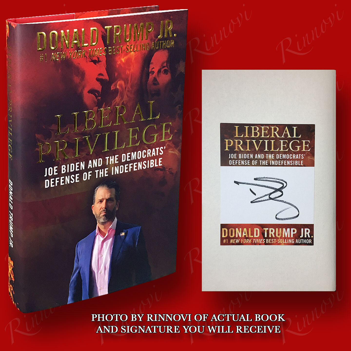 Liberal Privilege SIGNED Donald Trump Jr. (2020,HC,1st/1st) BRAND NEW