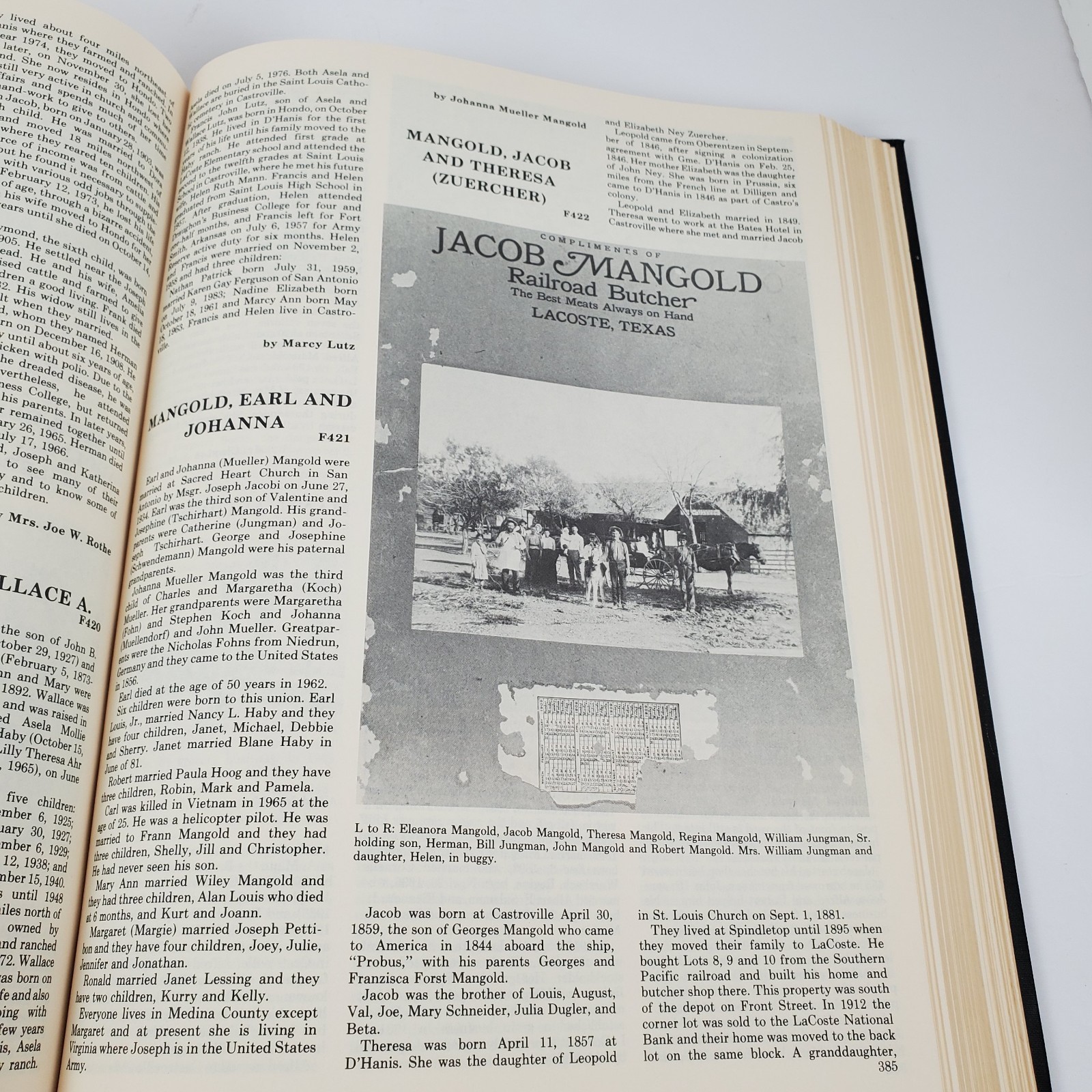 History of Medina County Texas Genealogy Volume 1 revised edition
