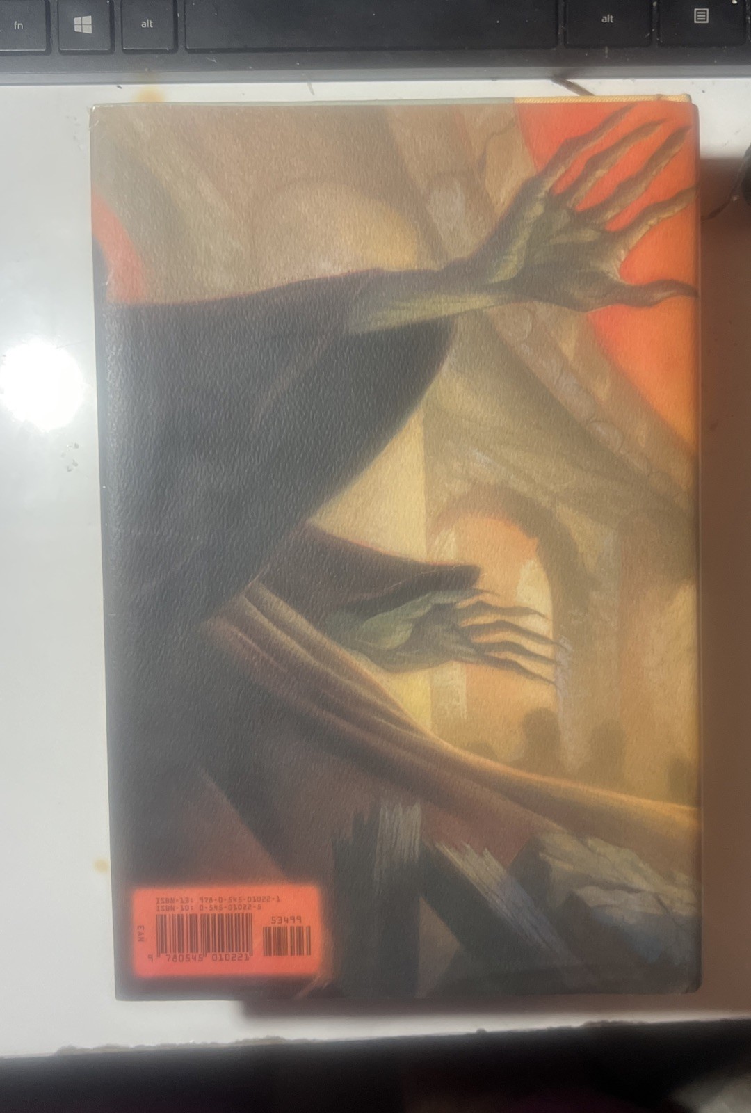 RARE HARRY POTTER And The Deathly Hallows 2007 1st edition ERROR 759 End Page