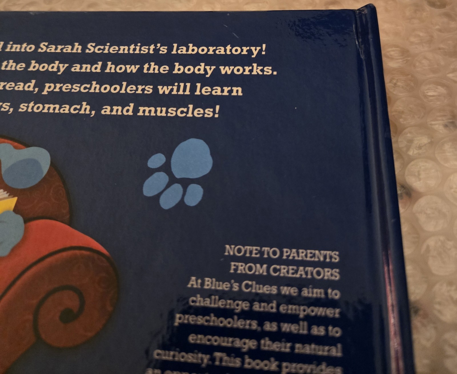 Vintage Blue’s Clues Book Bundle – New “Amazing Body” & VGUC “Skidoo to Planets”