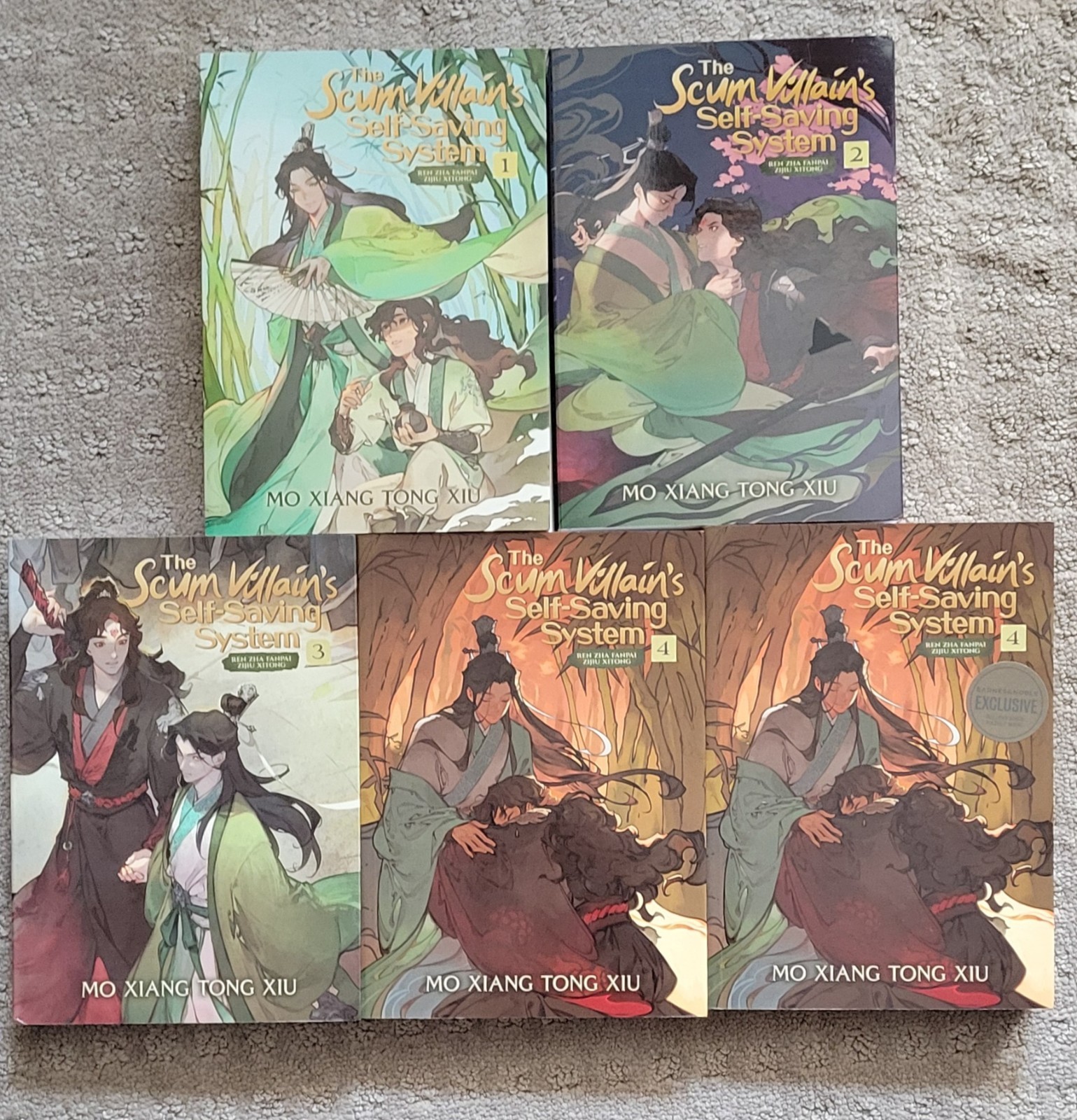 MXTX Mixed Danmei Novel Lot. 20 novels Including Barnes & Noble Exclusives.