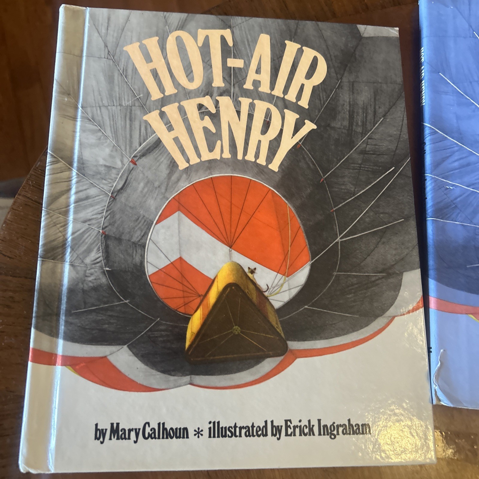Hot Air Henry by Marin Calhoun 1981￼1st Edtion SIGNED HCDJ