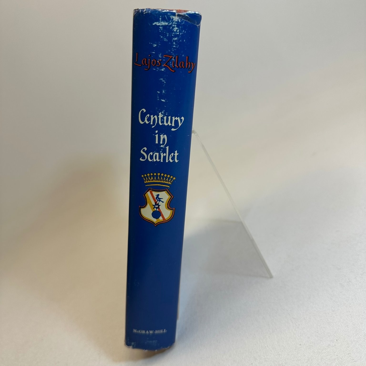 Century in Scarlet Lajos Zilahy 1963 First Edition Second Printing McGraw-Hill