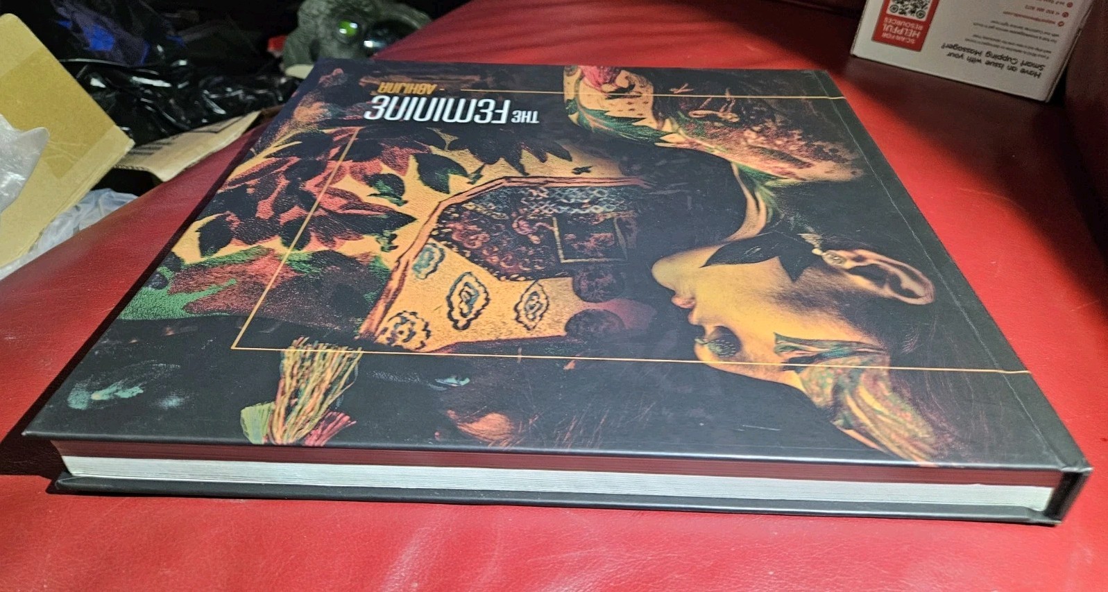 The Feminine | 13 x 13in coffee table book by artist Abhijna Vemuru Kasa – India