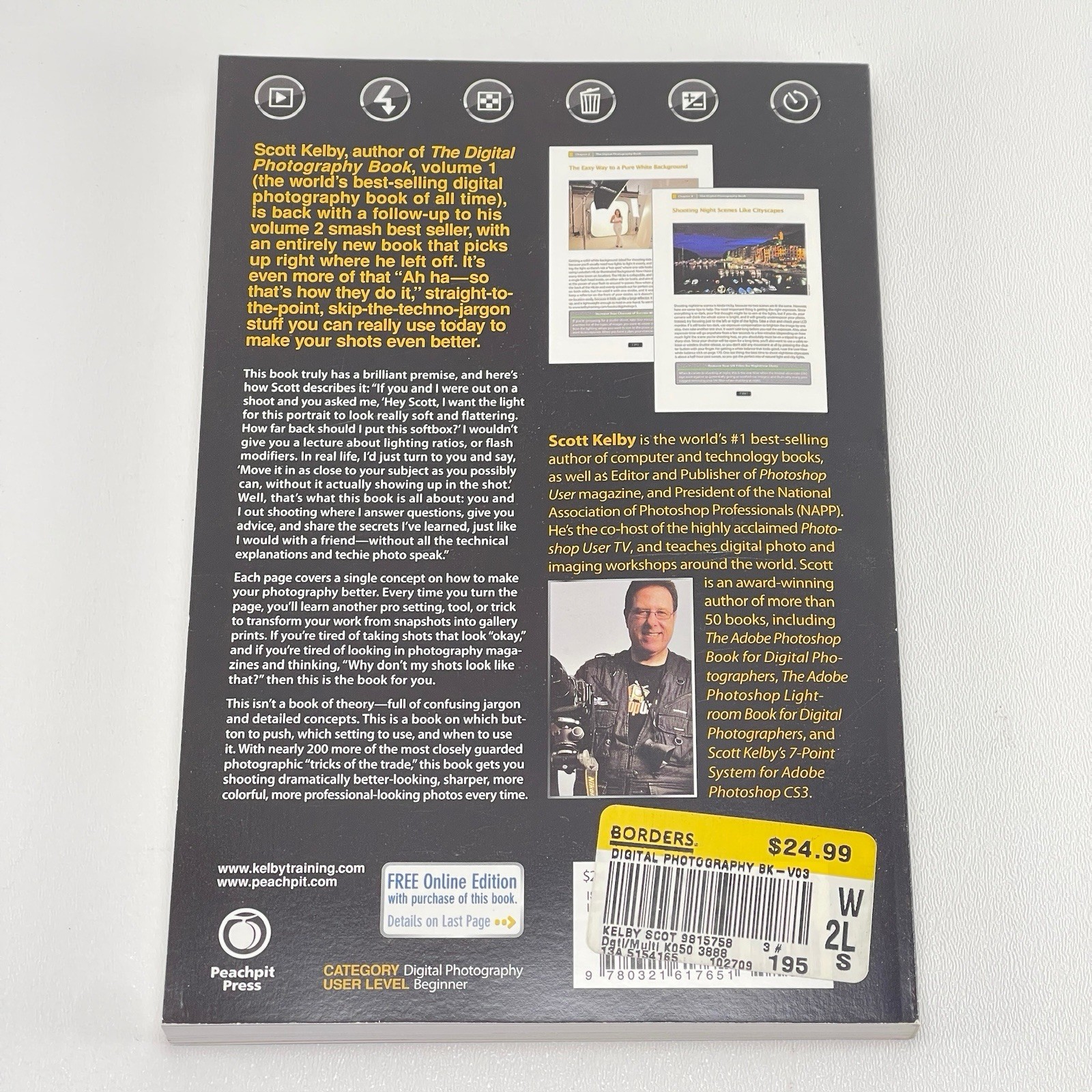 Digital Photography Volumes 1, 2, and 3 – Scott Kelby – Free Shipping