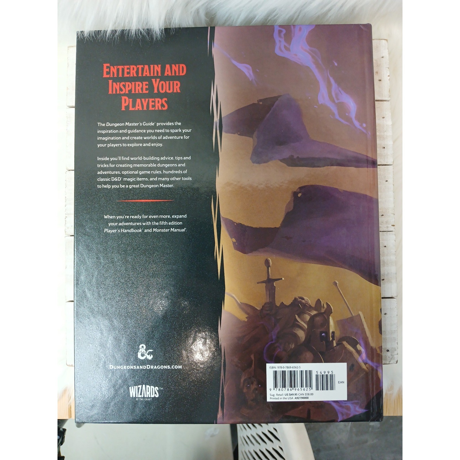 Dungeons & Dragons Dungeon Master’s Guide 5th Edition Hardcover D&DCore Rulebook