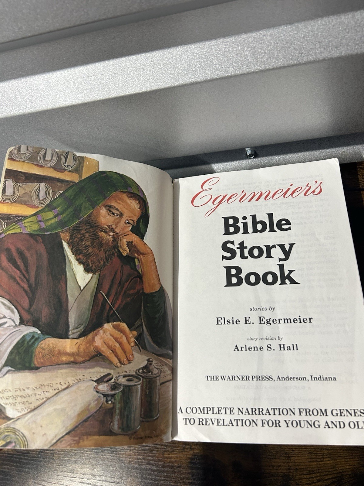 Egermeier’s Bible Story Book 1969 Paperback Warner Press