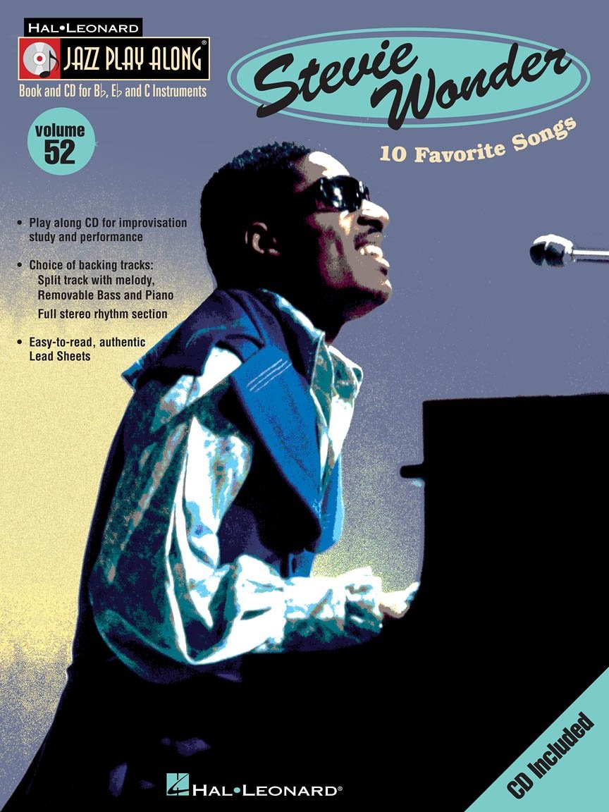 Stevie Wonder – Jazz Play Along Volume 52 Book/Online Audio (Jazz Play-along…