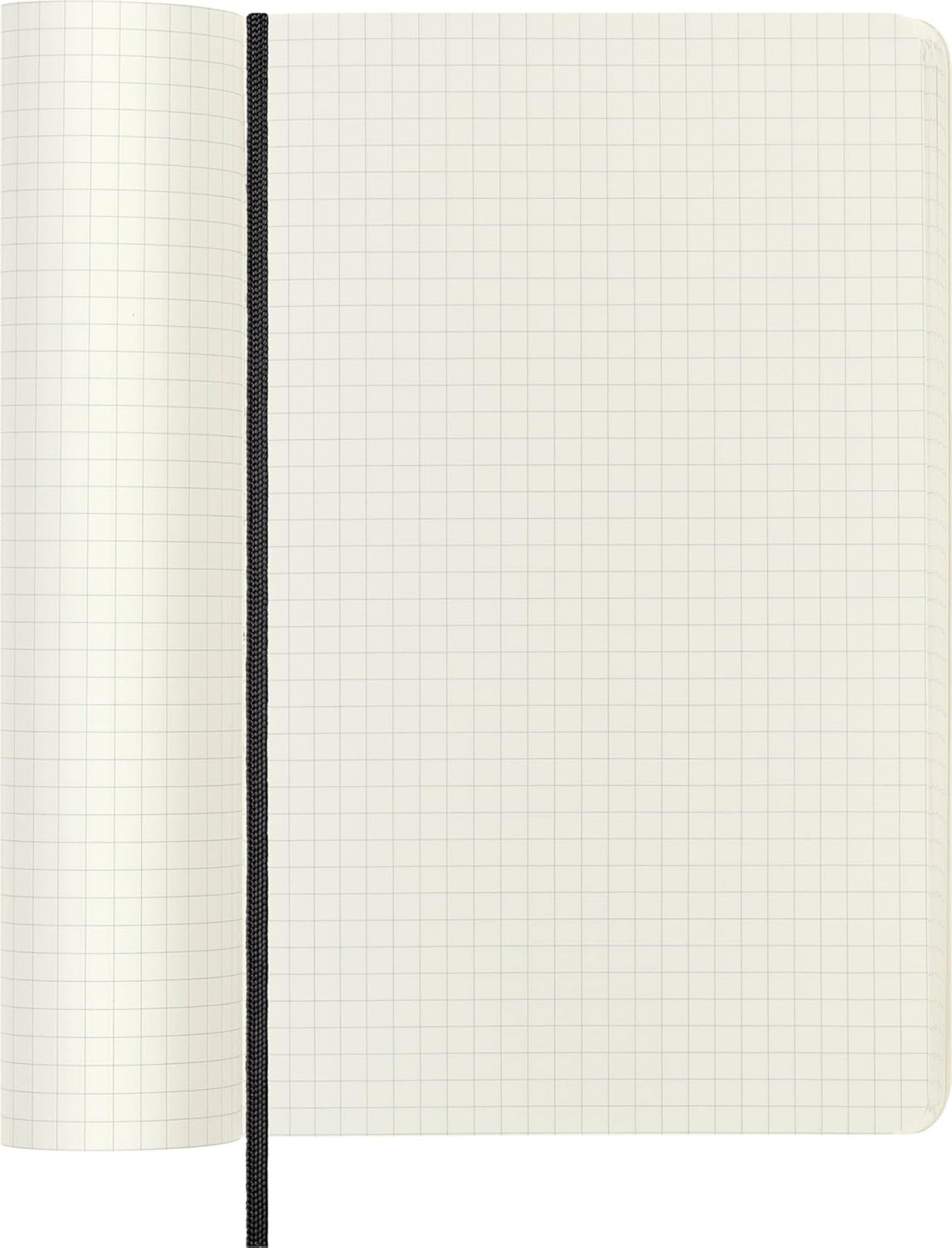 Moleskine Classic Notebook, Soft Cover, Large 5″ x 8.25″ Squared/Grid, Black,…