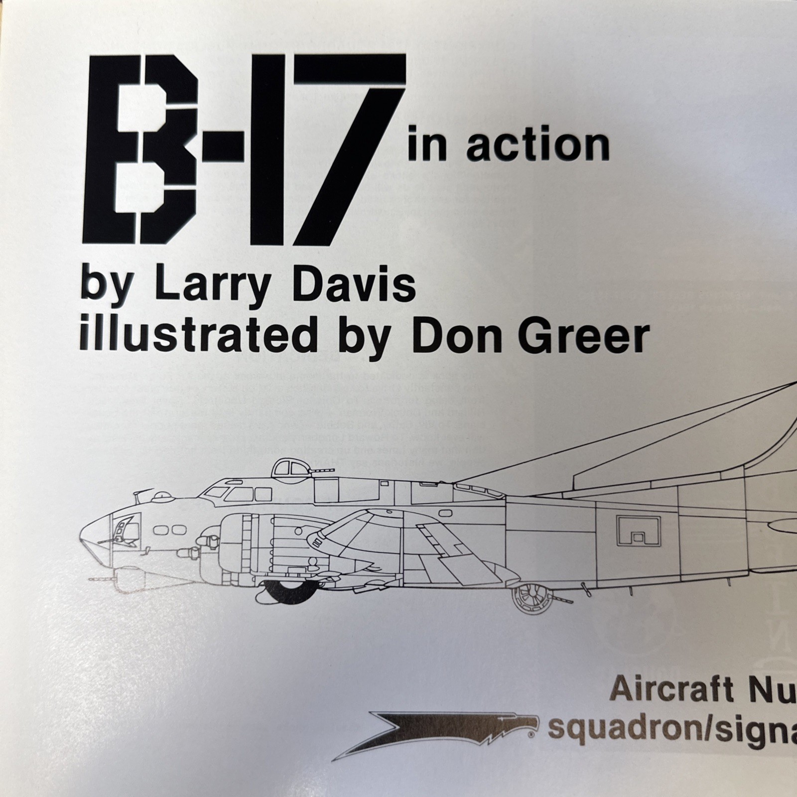 Lot of 6 Squadron Signal Bomber Books B-17 B-24 B-25 B-29 B-36 B-52 – 1970s 80s