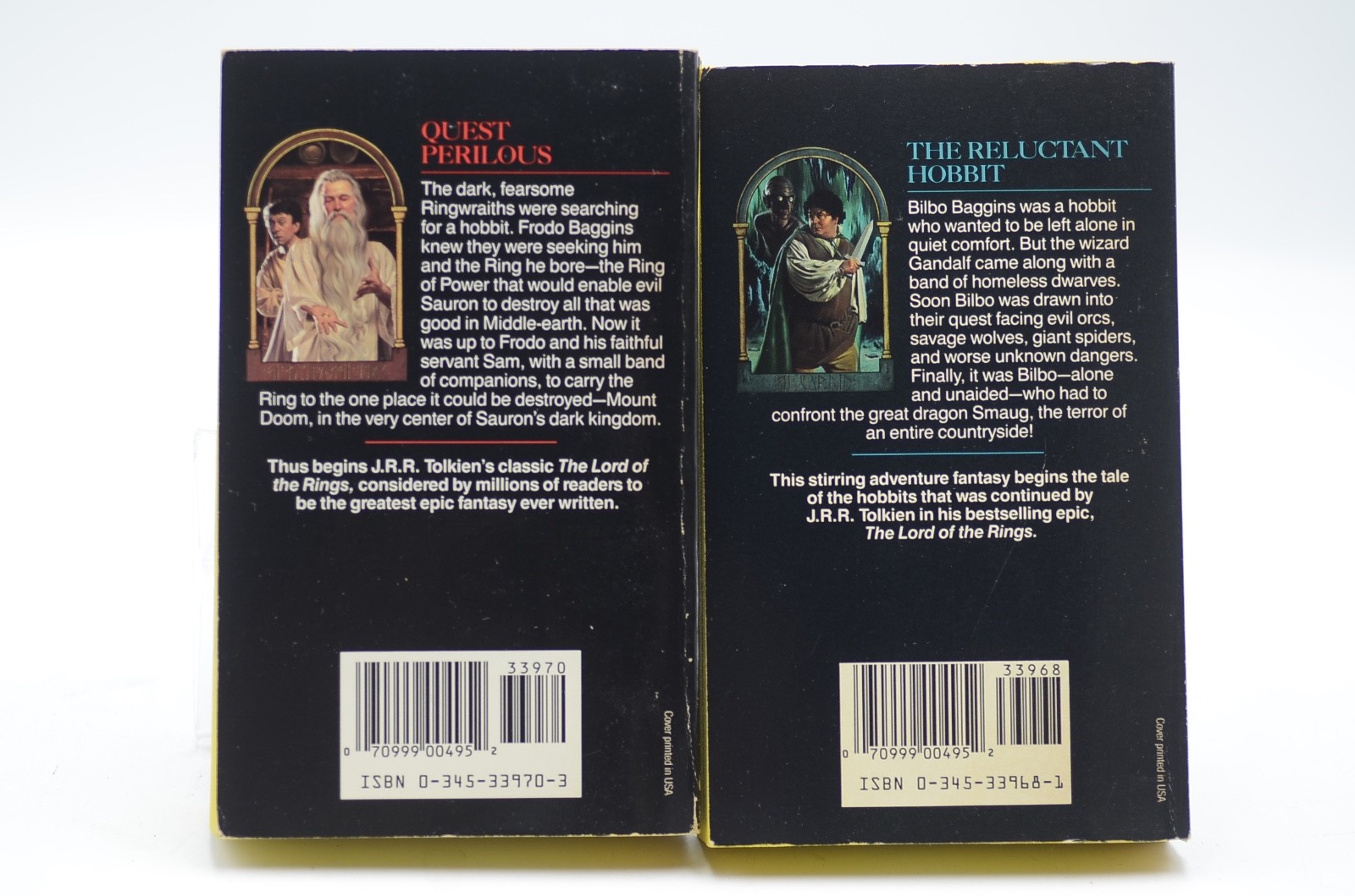 JRR Tolkien The Lord of the Rings Trilogy + Hobbit 50th Anniversary Box Set