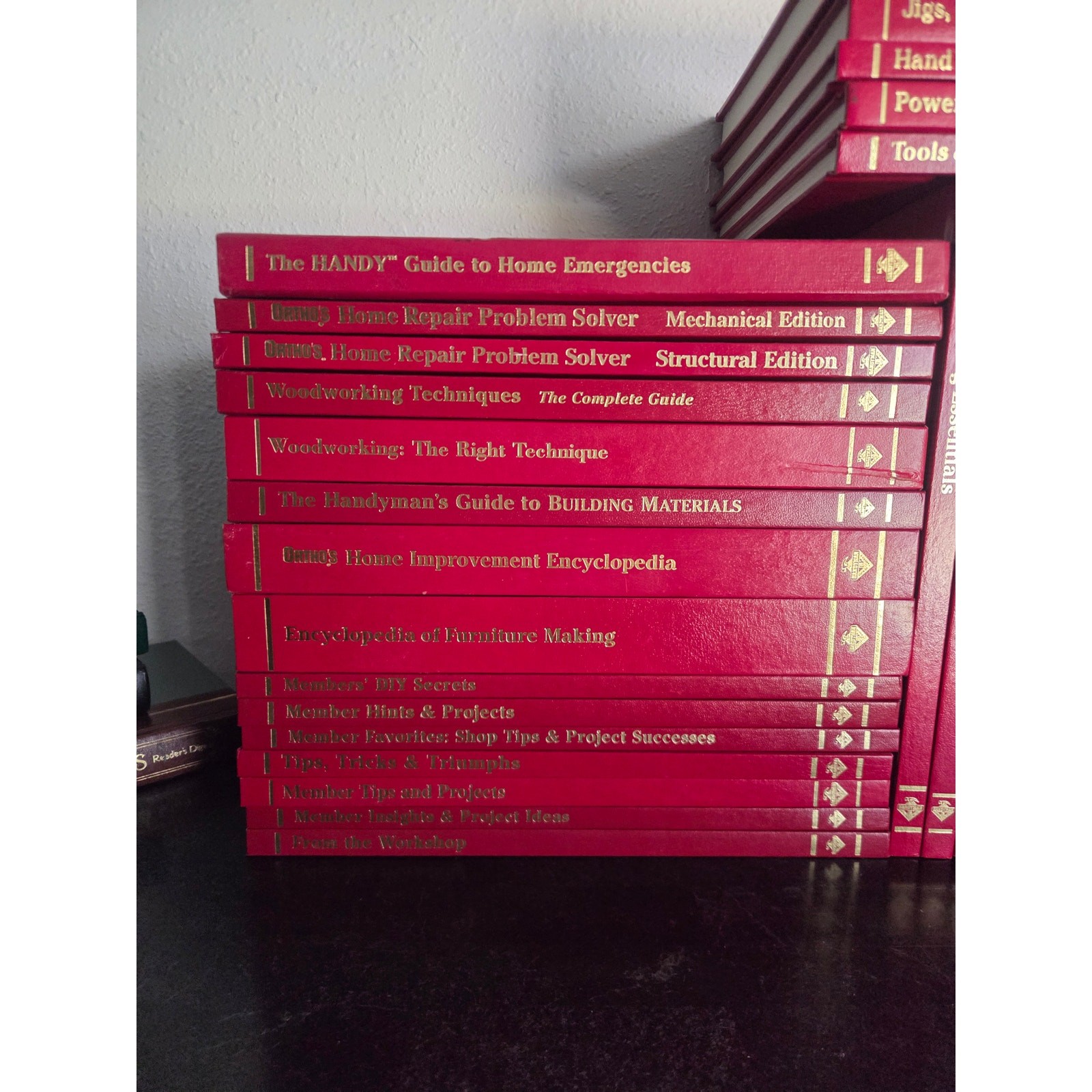 48 Handyman Club America DIY Home Improvement Woodworking Hardcover Books