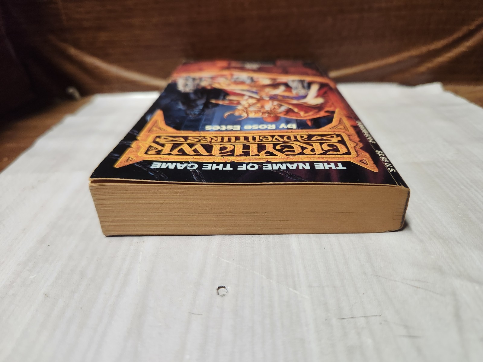 The Name of the Game Greyhawk Adventures Book 6 PB Estes Rose 1st Print ’88 d&d!