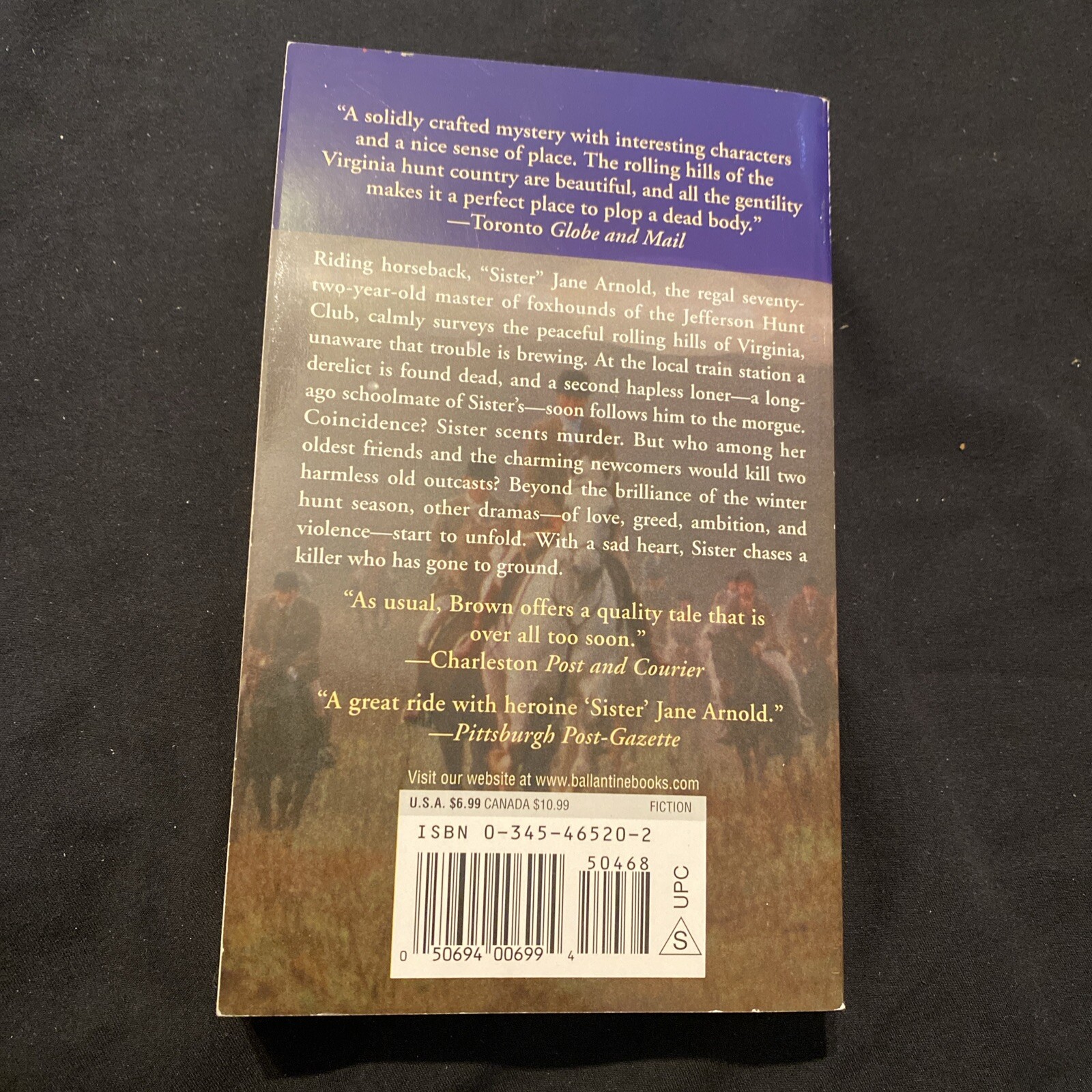Full Cry: A Novel by Rita Mae Brown (Mass Market) Sister Jane Series
