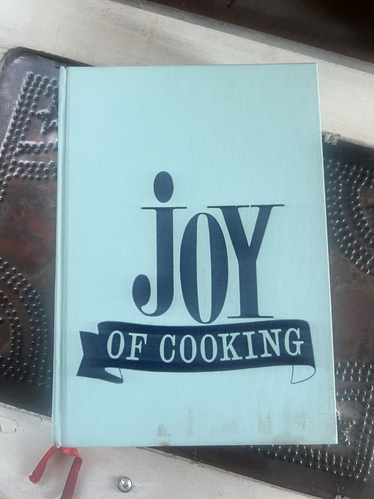 Joy of Cooking by Irma S. Rombauer 1964 Turquoise Edition VTG Hardcover