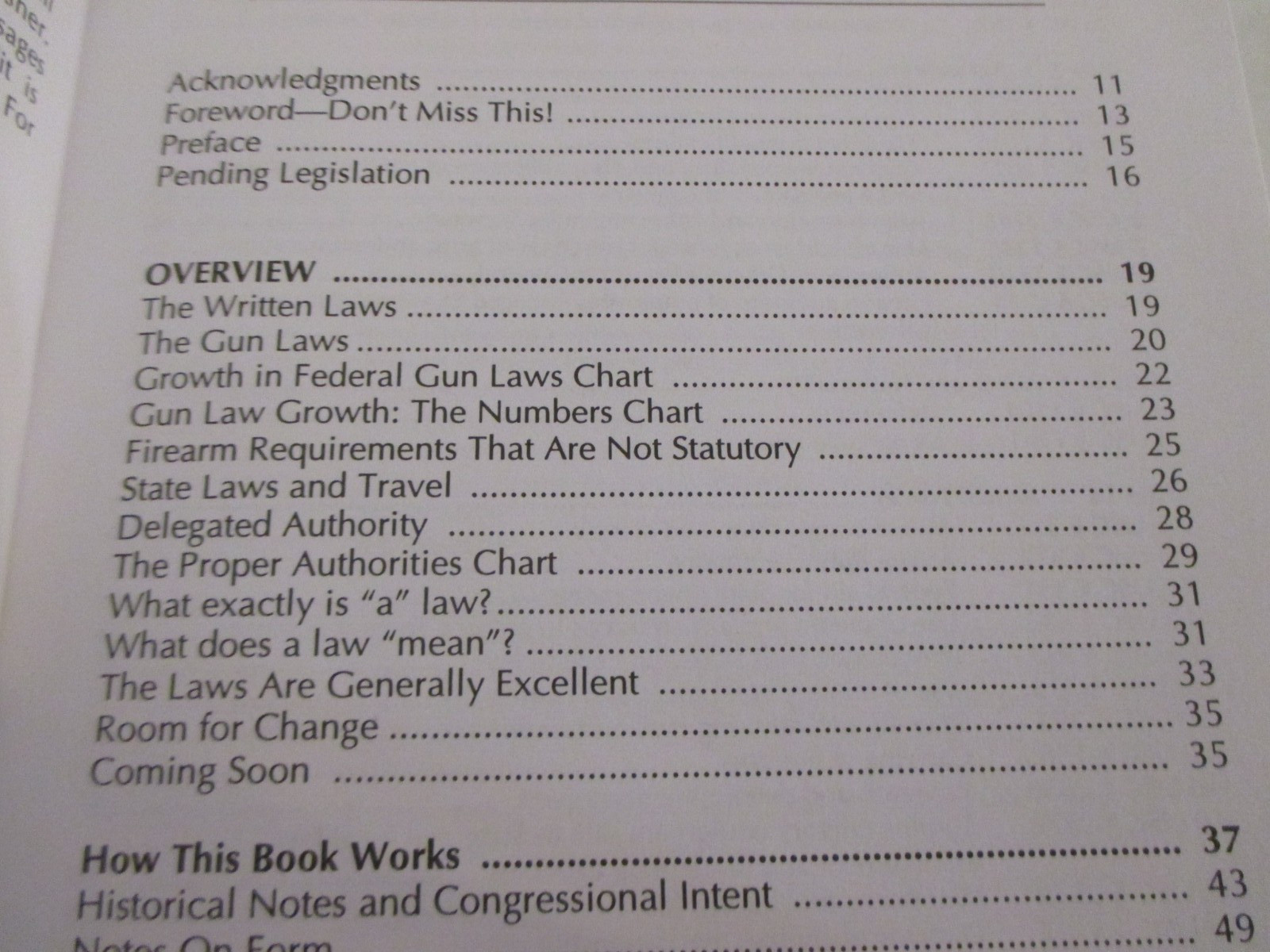 Gun Laws of America: Every Federal Gun Law on the Books by Alan Korwin (1999)