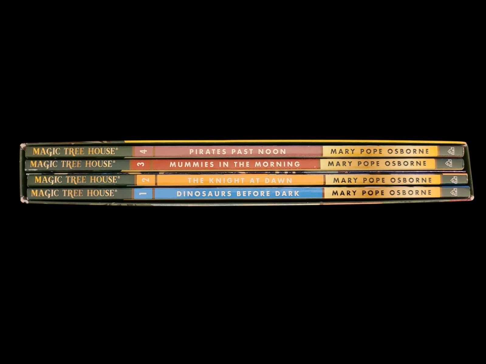 Magic Tree House Box Set Books 1-4 With Poster by Mary Pope Osborne