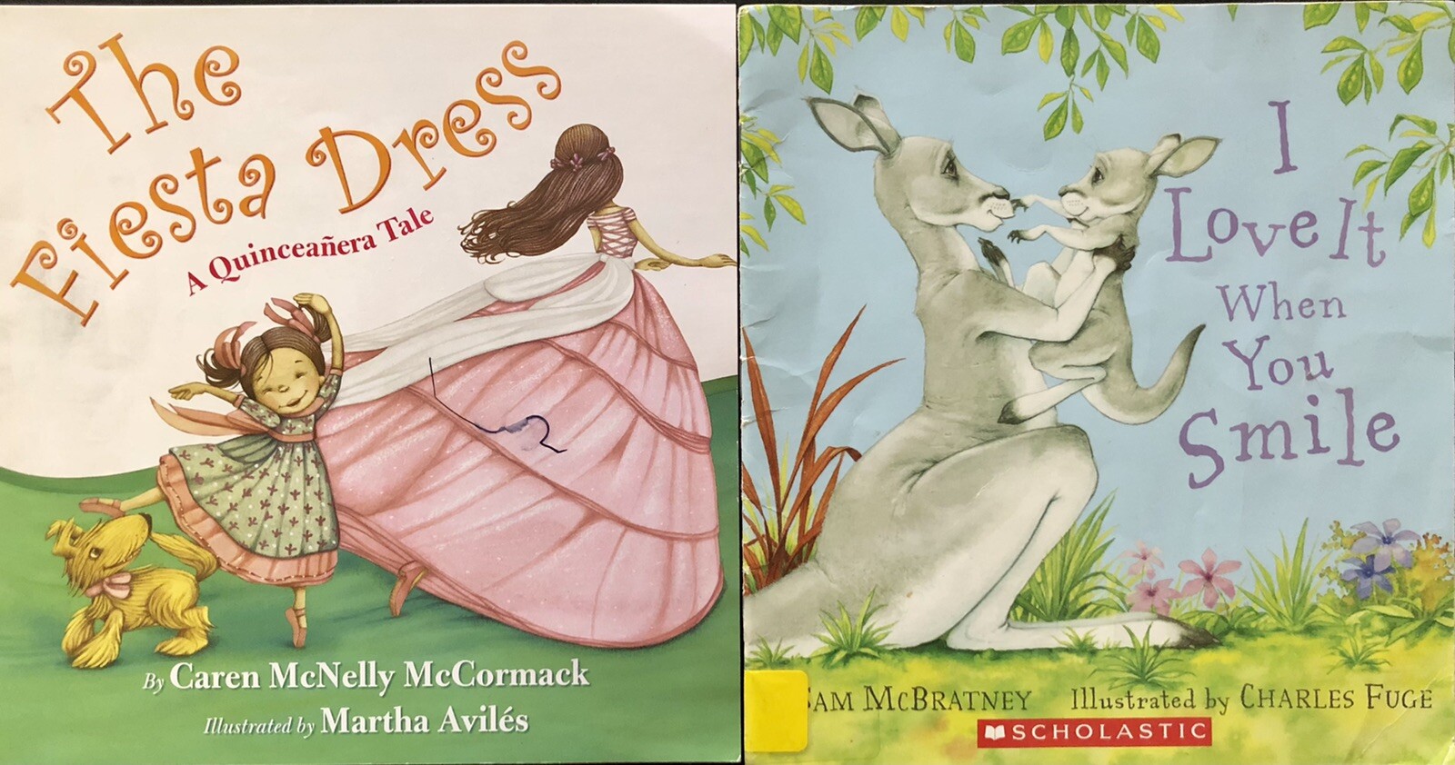 Children’s 2 Books Set Schoolastic Good Condition Paperback Girl