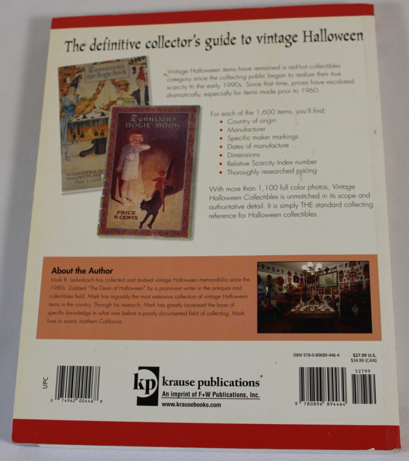 Vintage Halloween Collectibles: An Identification & Price Guide by Ledenbach