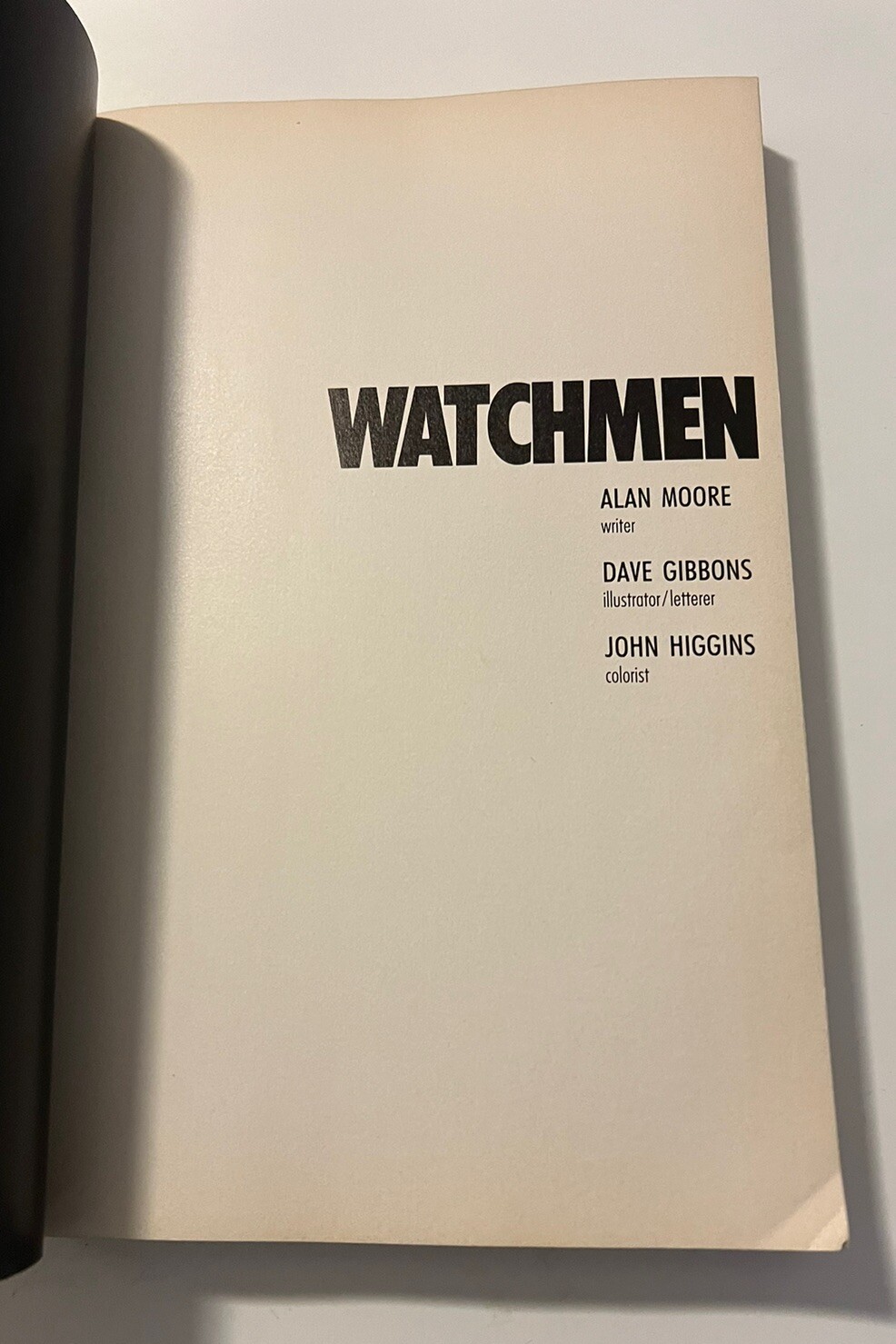 Watchmen: Alan Moore and Dave Gibbons (DC Comics, 1987)
