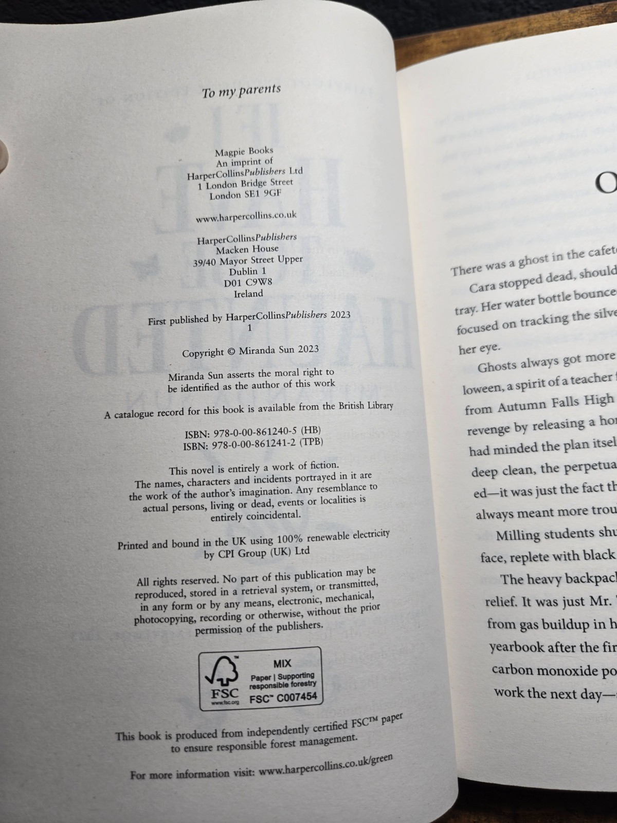 FairyLoot Edition – If I Have To Be Haunted – Digital Signature + Author Letter