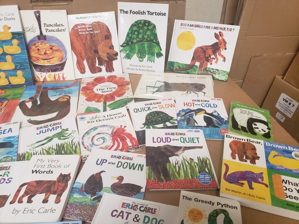 Lot of 10 Eric Carle Picture/Board Books for Children’s Kid Toddler *Random Mix*