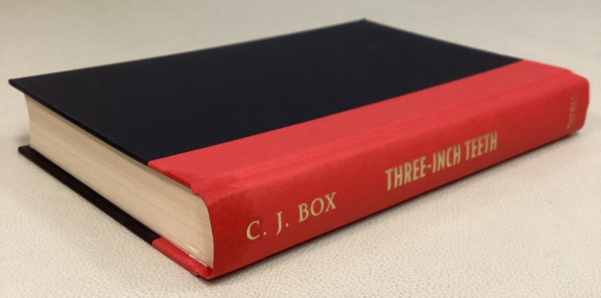 Signed 1st Ed THREE-INCH TEETH by C.J. Box Joe Pickett Novel HC w/DJ 2024 Putnam
