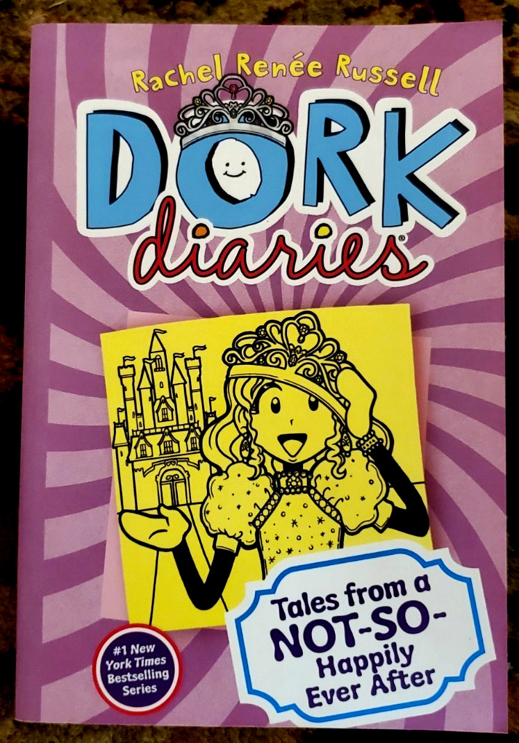 Lot of 8 Rachel Renee Russell Books- Dork Diaries(6) & Max Crumbly(2)