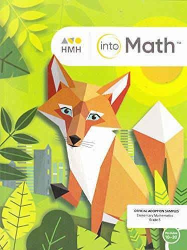 HMH: into Math Student workbook Grade 5, Modules 10 – 20 – Paperback – GOOD