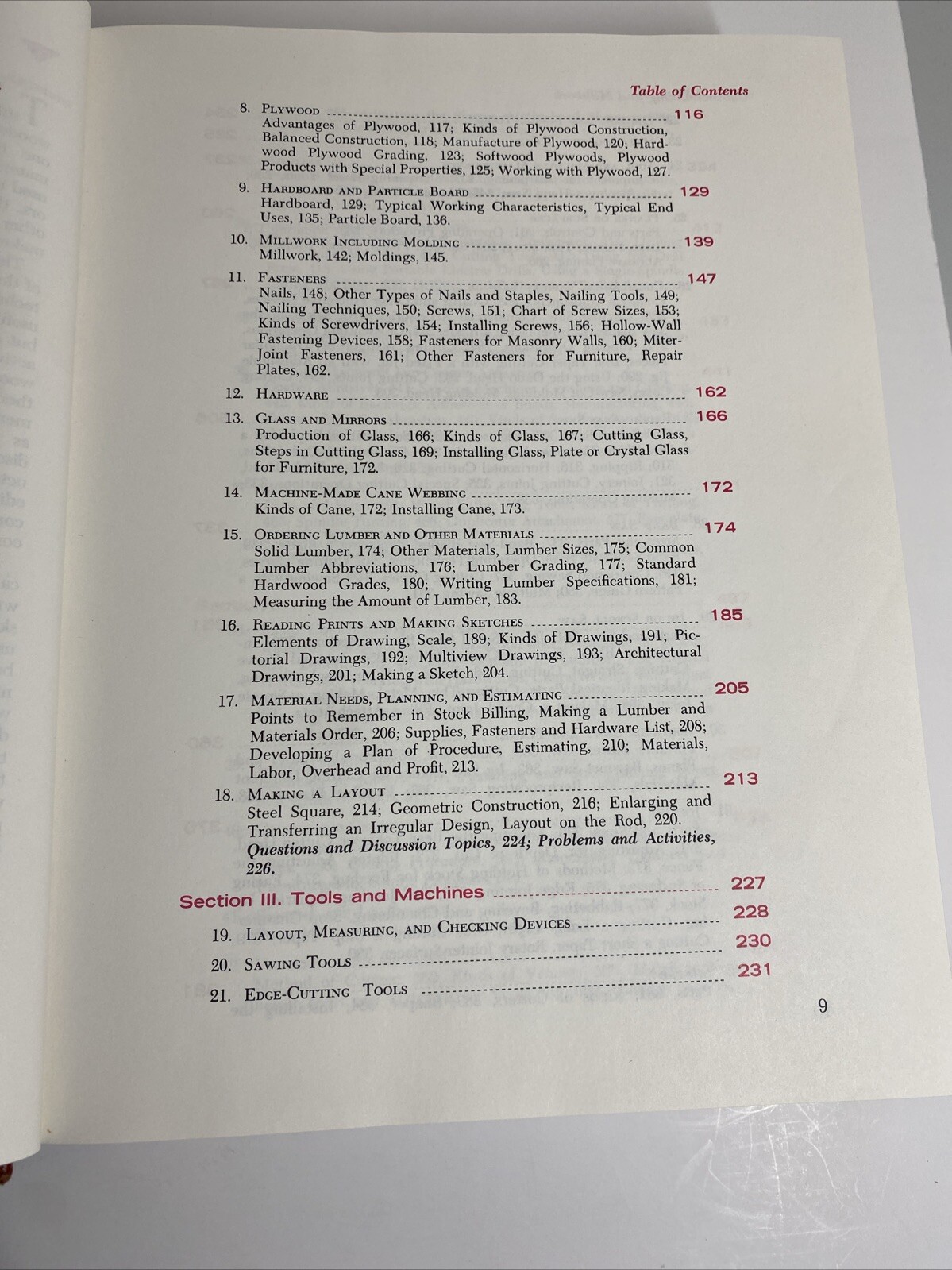 Cabinetmaking and Millwork Hardcover John L. Feirer with 20-in-1 shop guide