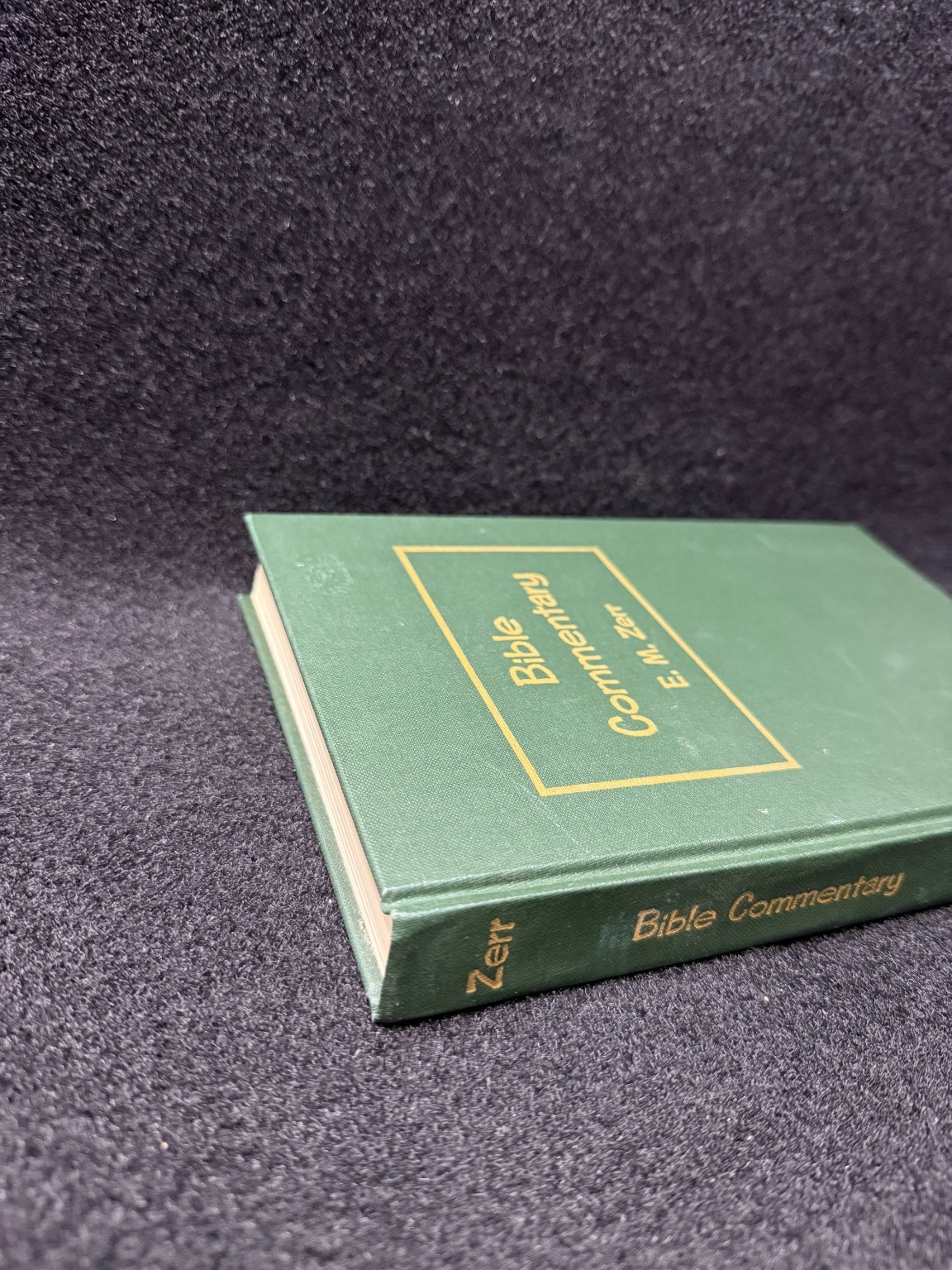 Bible Commentary Vol 4 E.M. Zerr 1955 Old Testament Prophets Hardcover