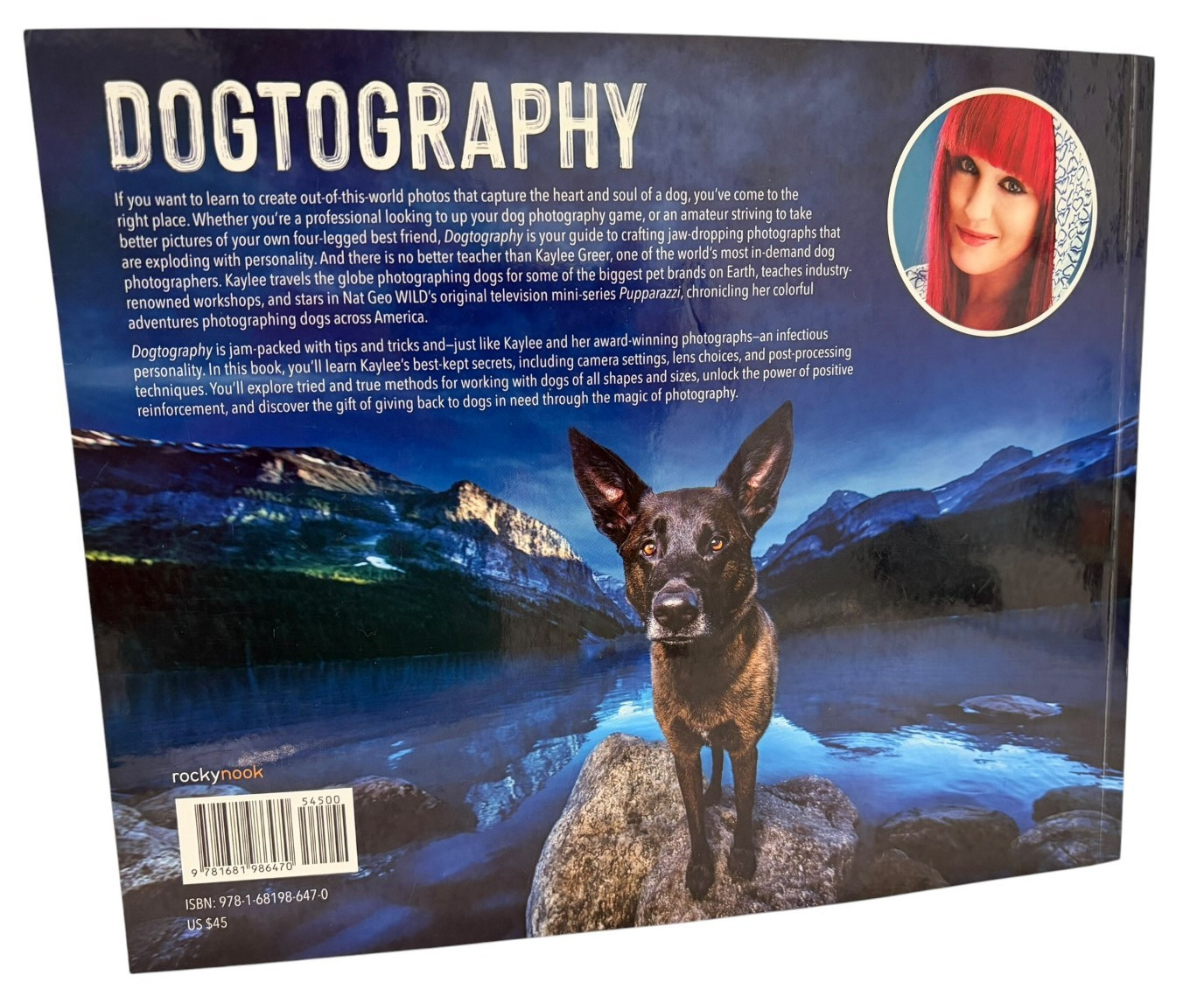 Dogtography Kaylee Greer Dog Photography Guide Rocky Nook Photo Book PB