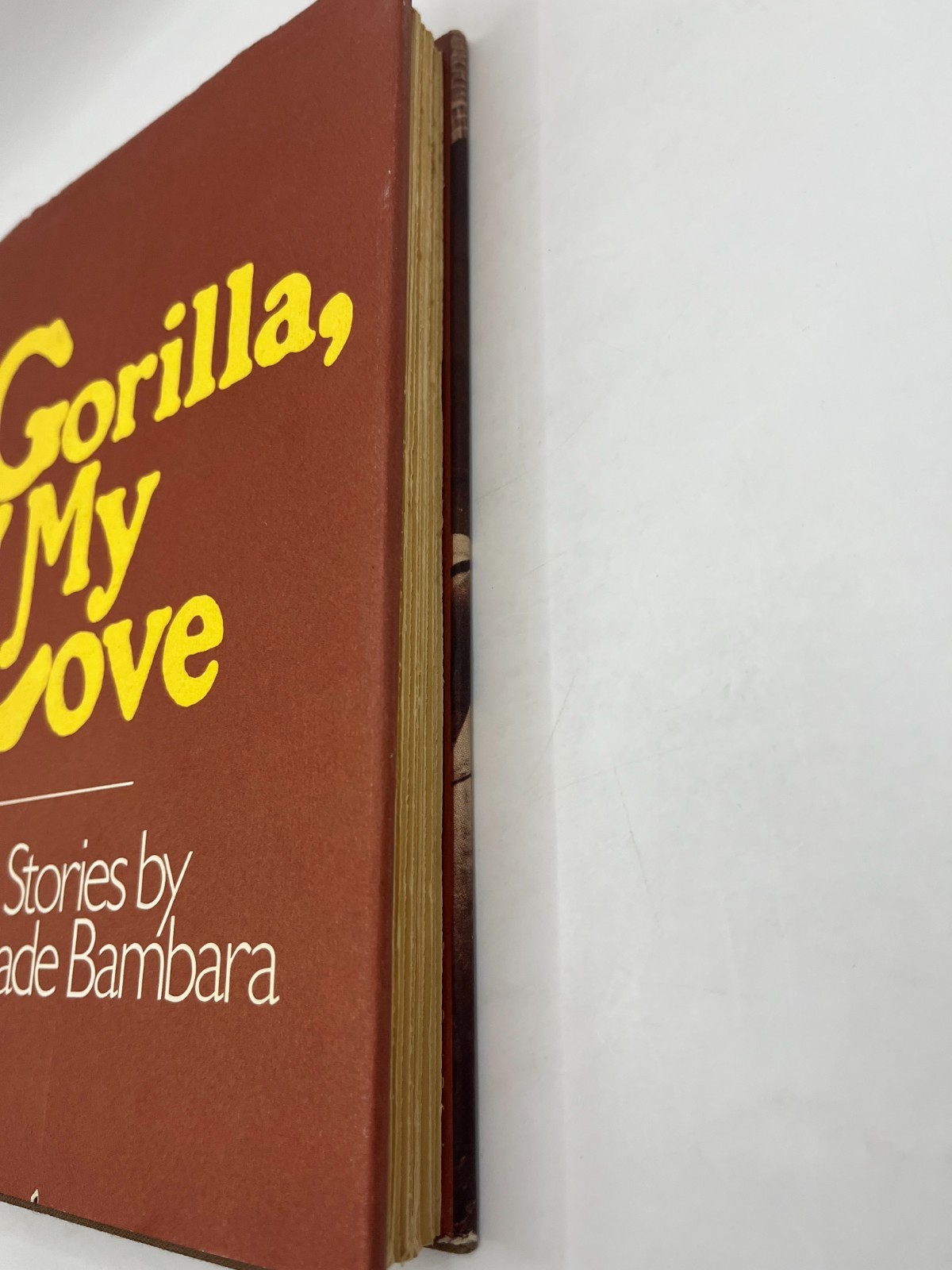 Toni Cade Bambara ~ Gorilla My Love ~ First Edition, 1972 Black Arts Movement