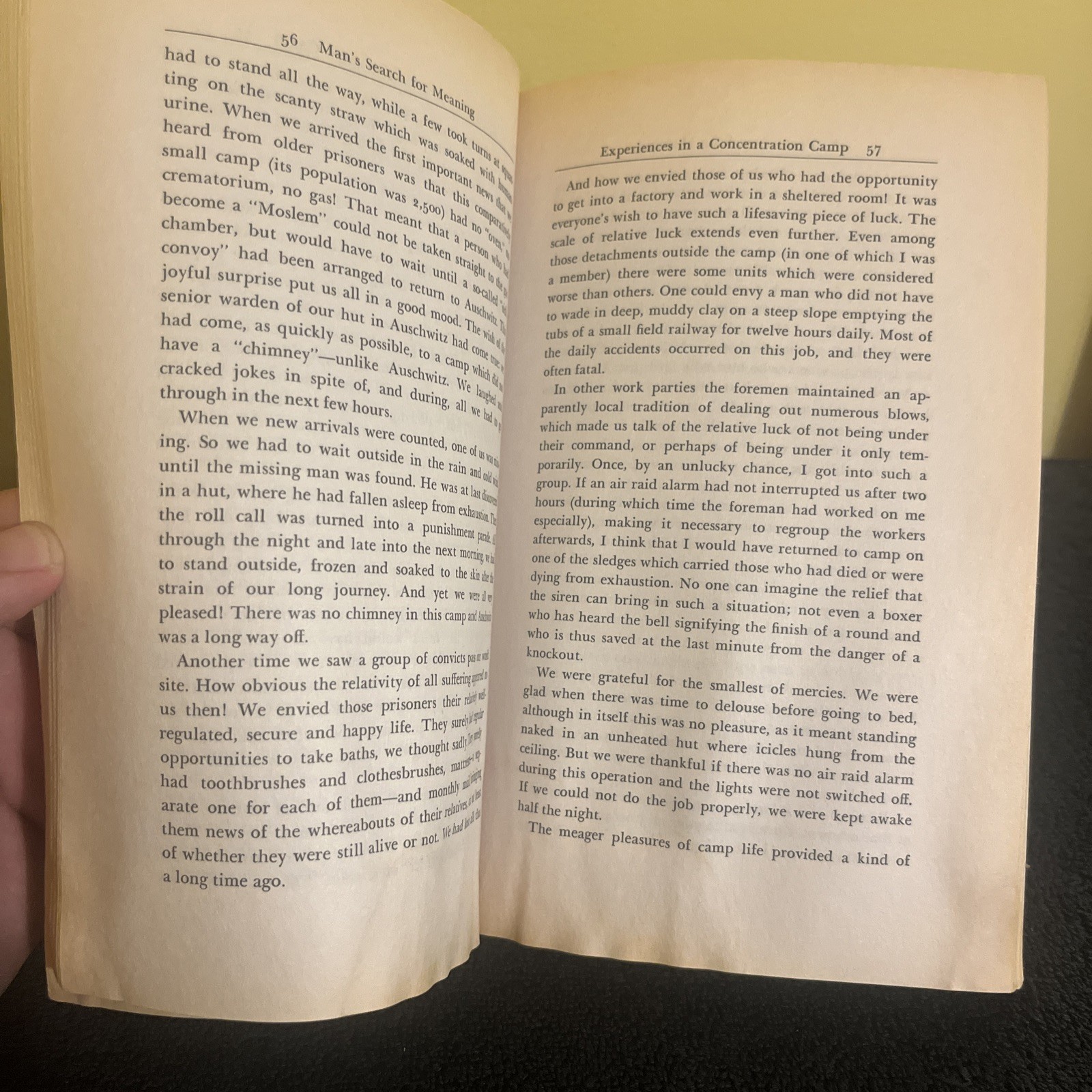 Viktor Frankl Man’s Search For Meaning Paperback Book