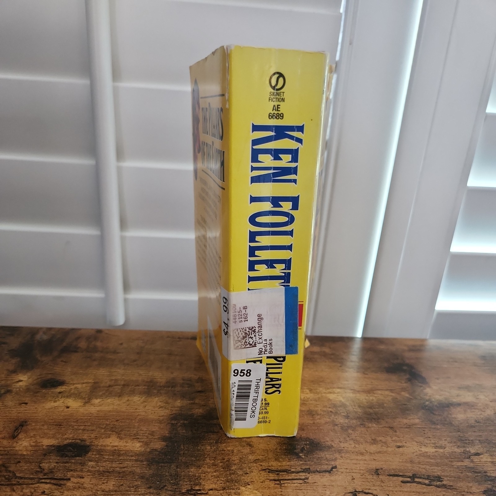 Pillars of the Earth : A Novel by Ken Follett (1990, Mass Market)