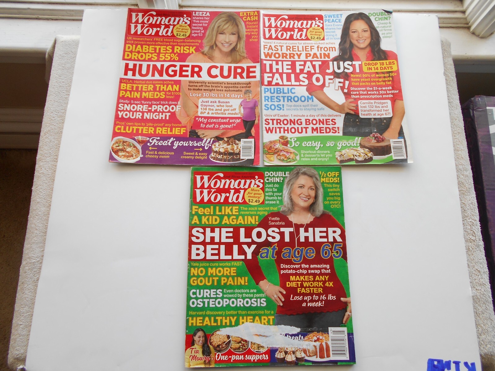 WOMAN’S WORLD Magazine LOT 15—DECEMBER 9,2019–NOVEMBER 8,2021–(#6)