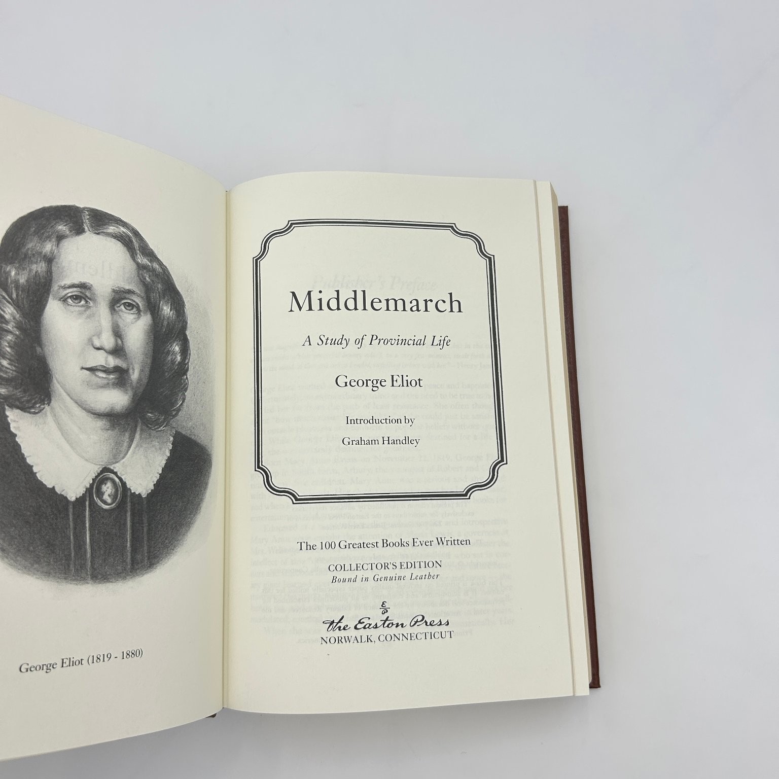 Middlemarch George Eliot Collector’s Edition Leather Easton Press Classic Novel
