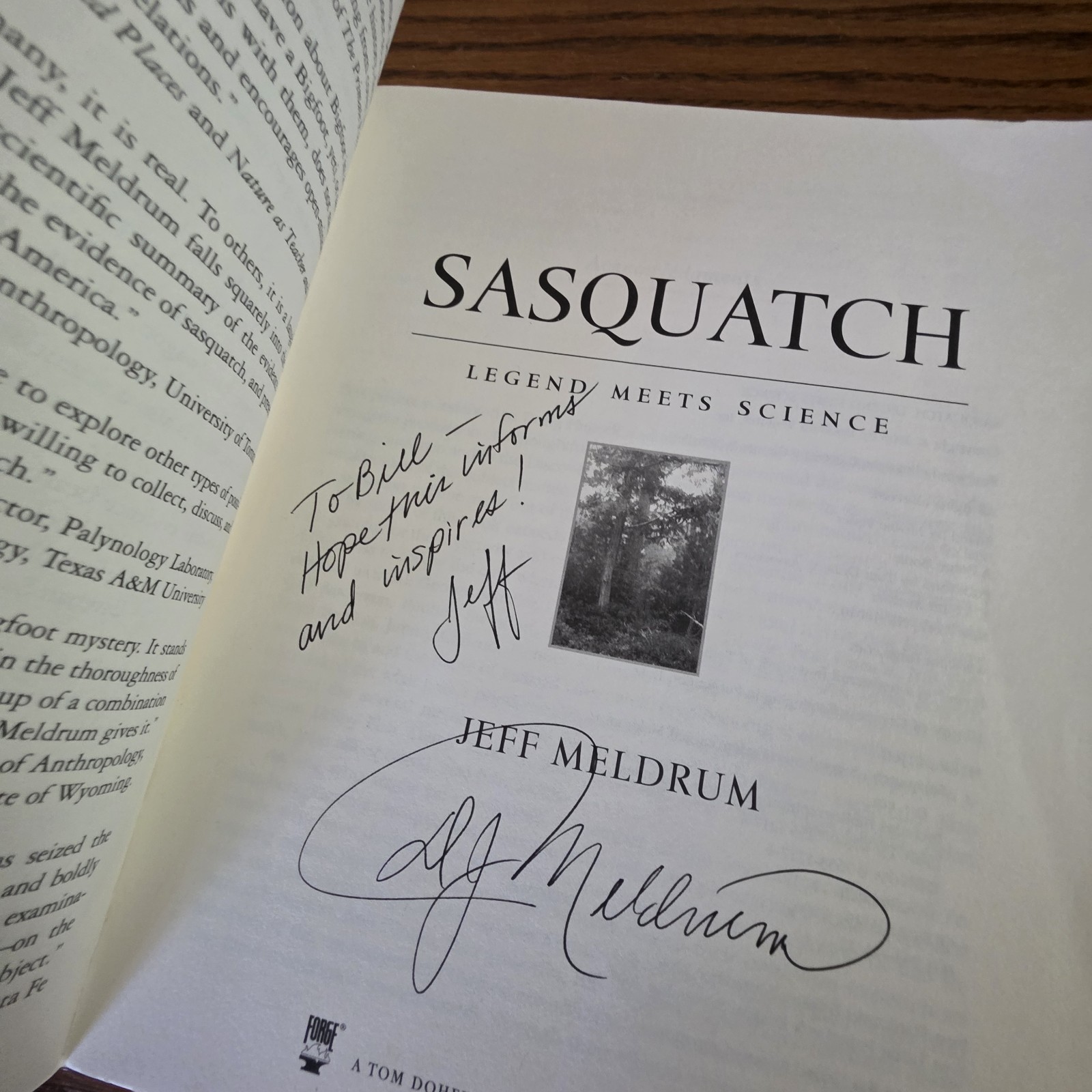 Sasquatch: Legend Meets Science, Jeff Meldrum