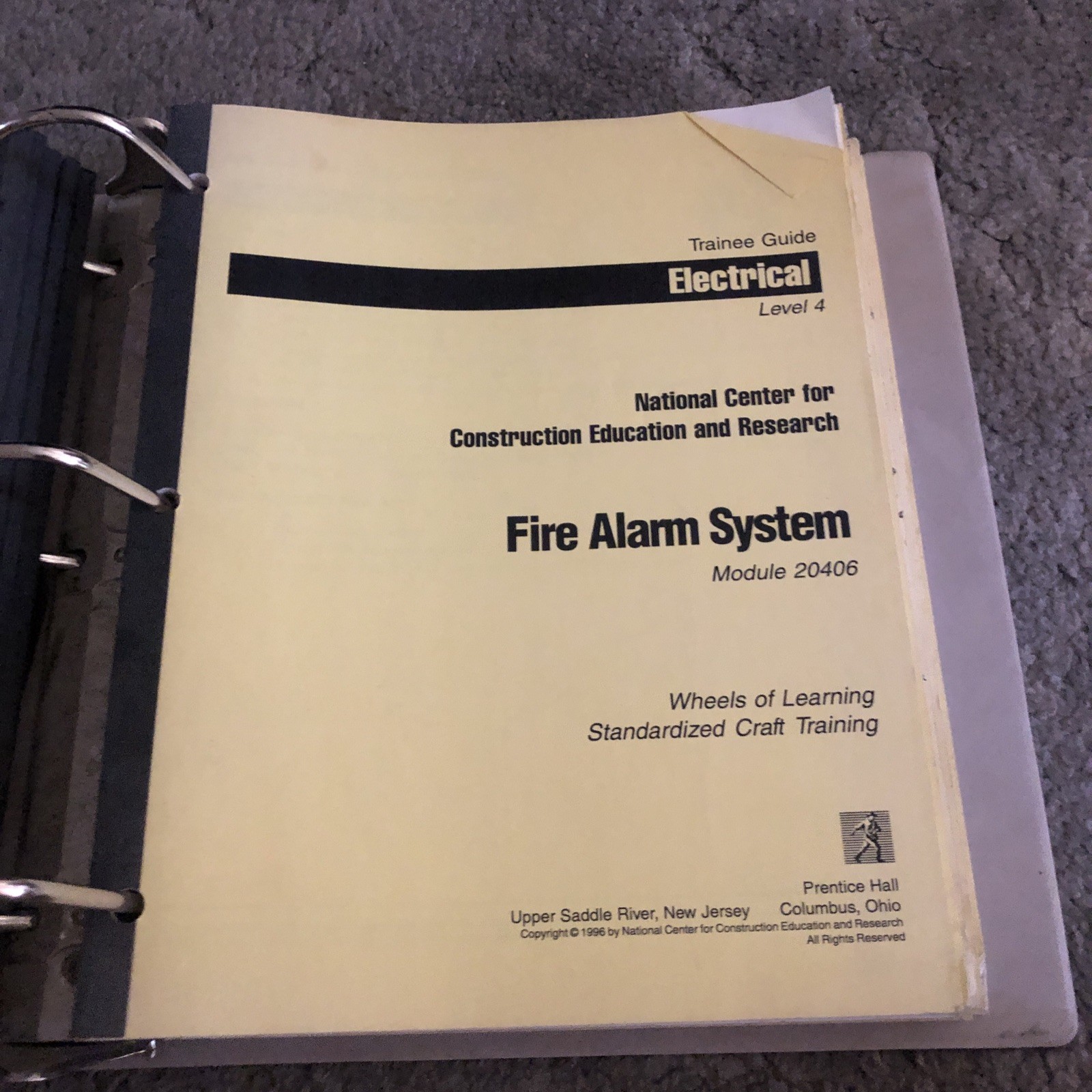 Electrical Trainee Guide by NCCER Staff (1996, Ringbound)