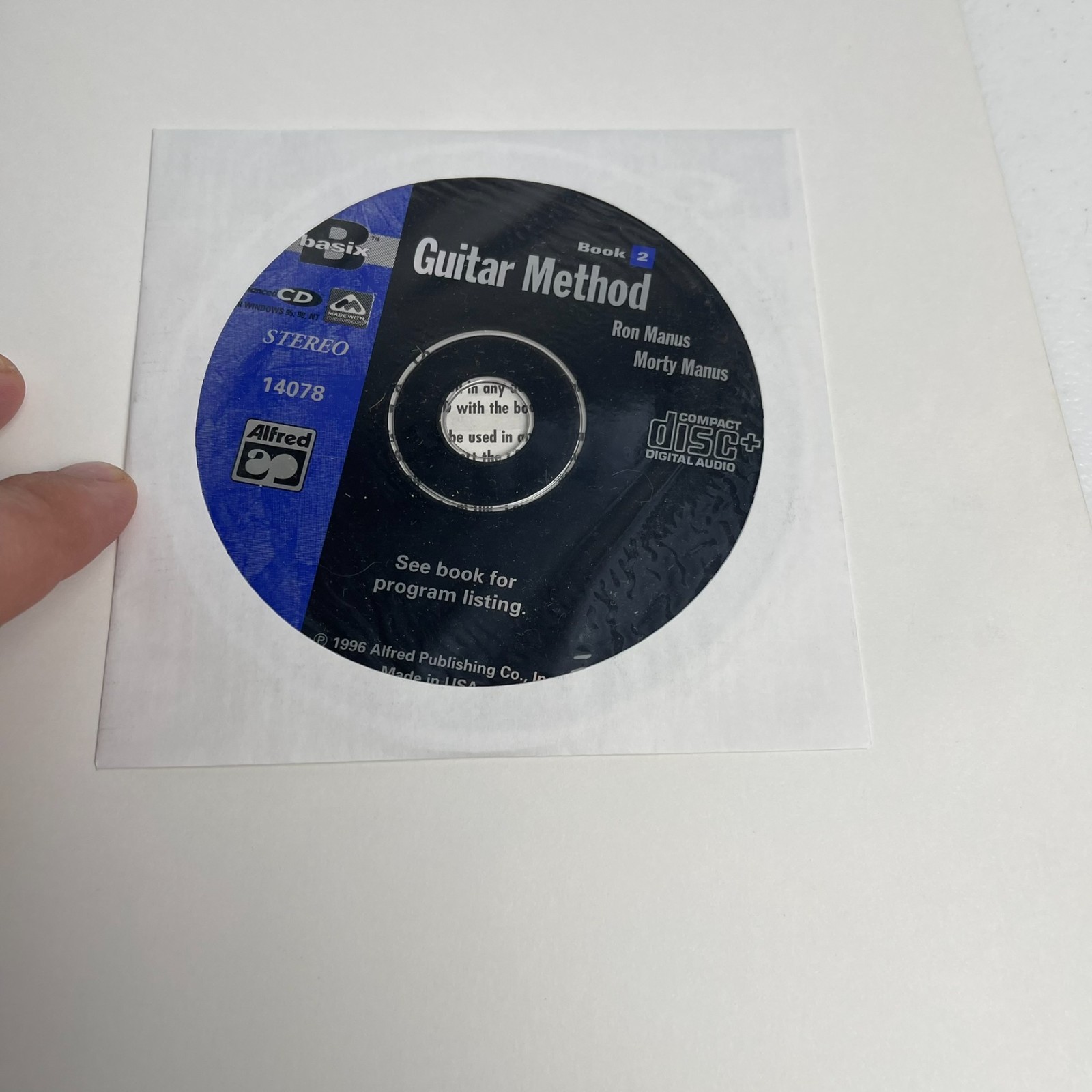 Basix Guitar Method – Manus w/ cd