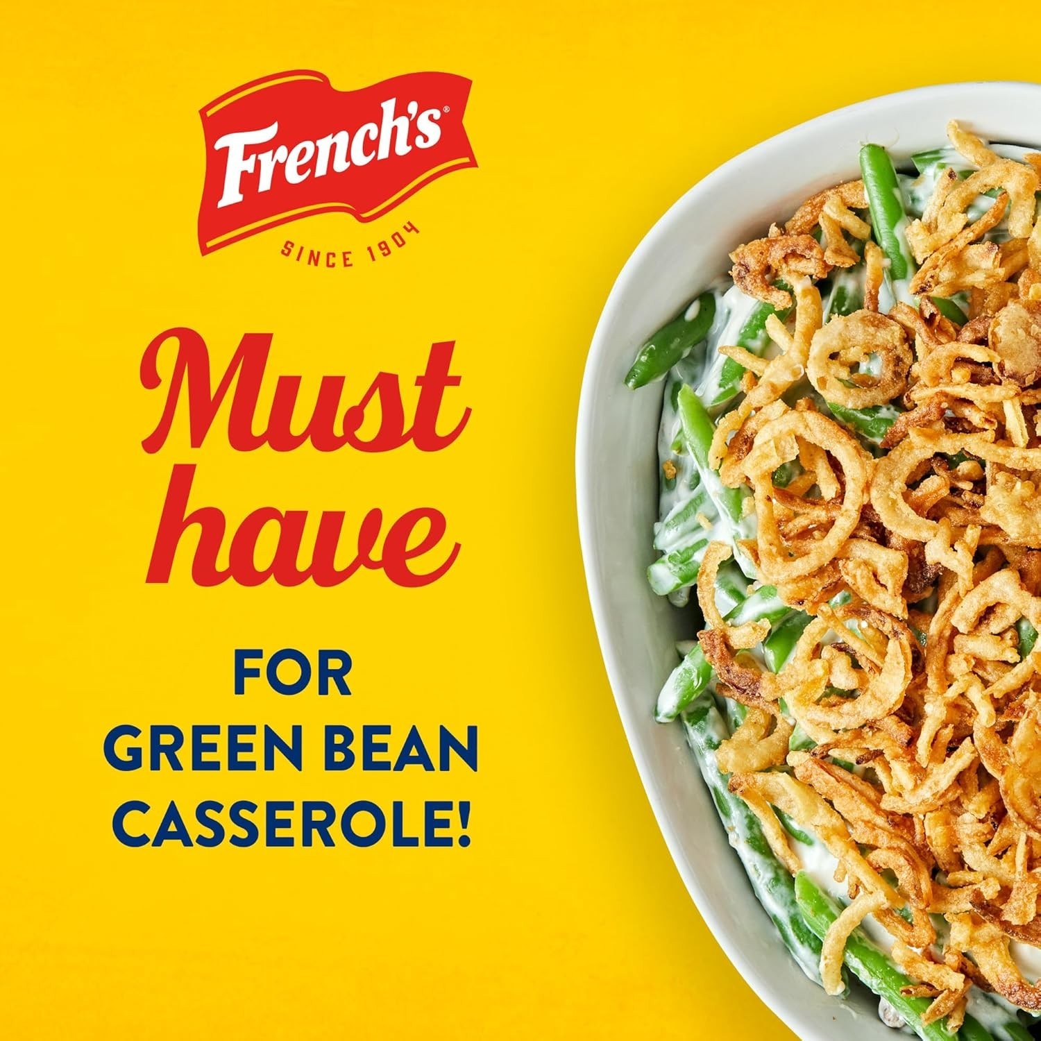French’s Crispy Onions – 24 oz Bag for Green Bean Casseroles~-