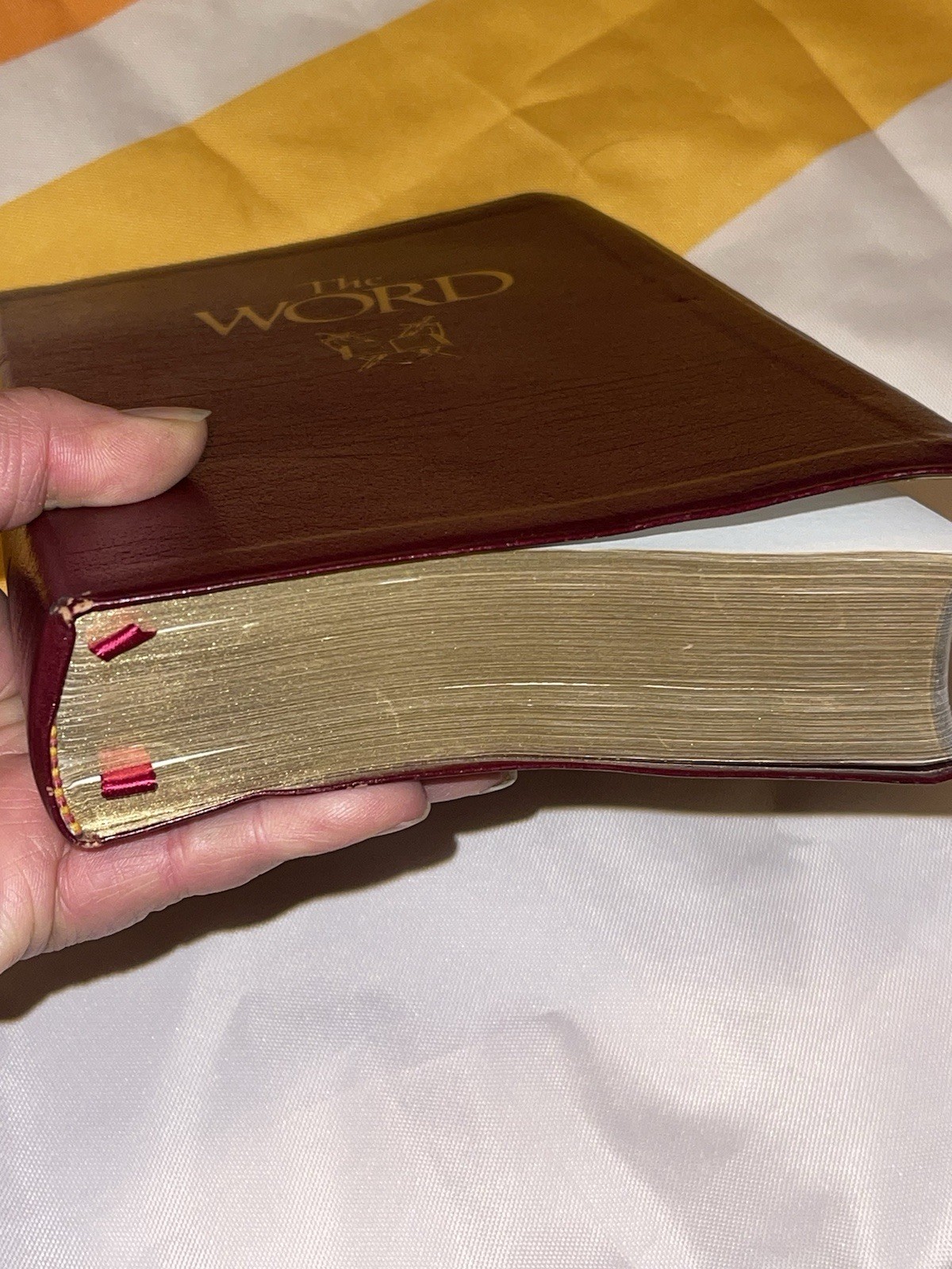 RARE The Word Study Bible/ KJV/ Red Letter/ Concordance: Harrison House, 1990