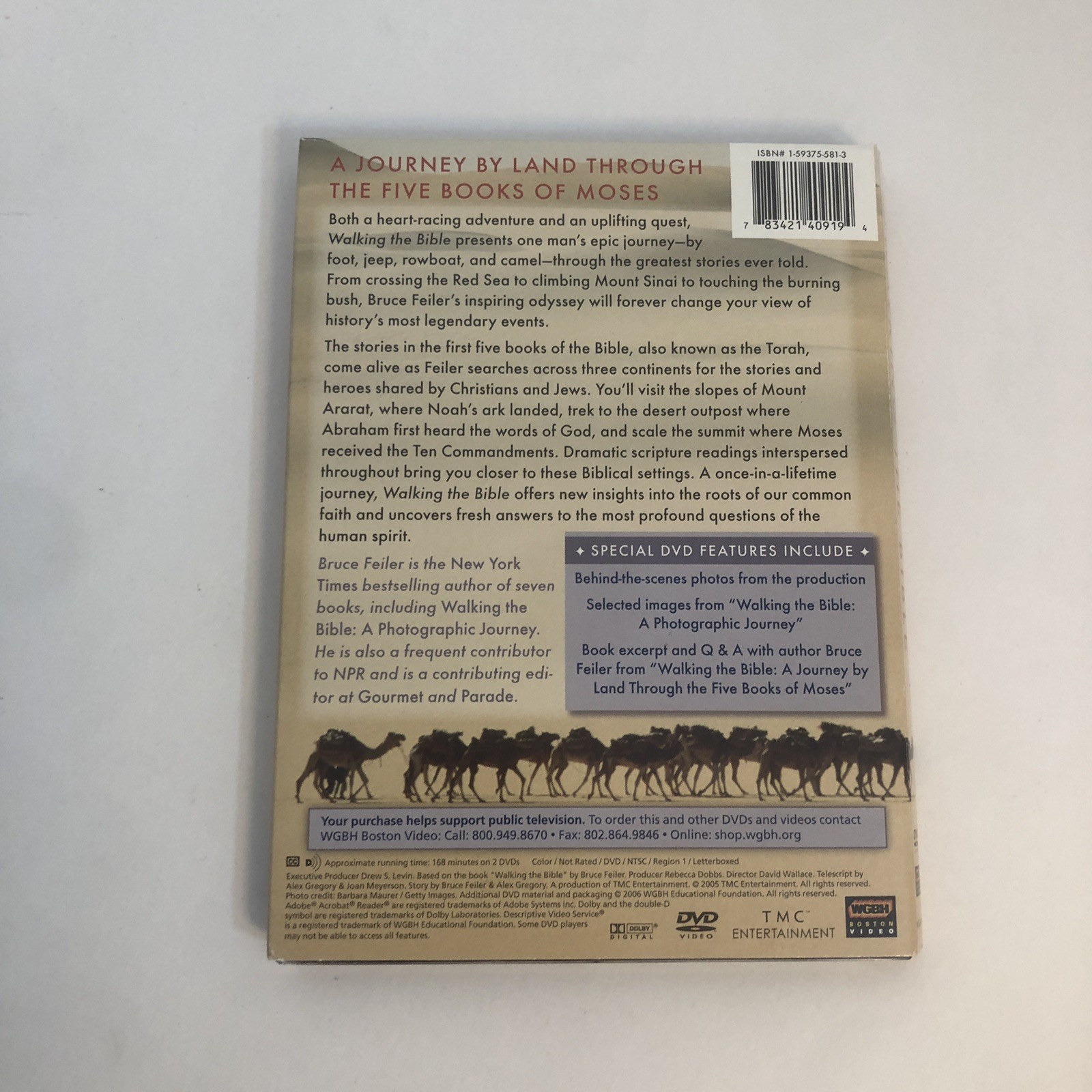 Walking the Bible / 2001 / Bruce Feiler / 2xDVD
