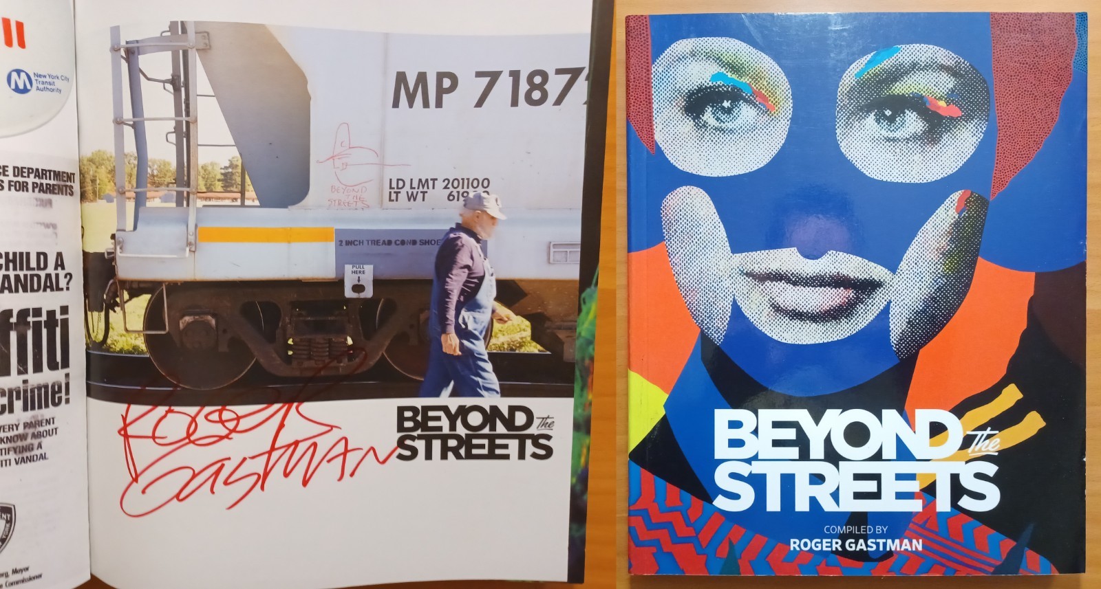 Beyond the Streets / SIGNED / Roger Gaston / NOT Personalized! / Street Art / PB