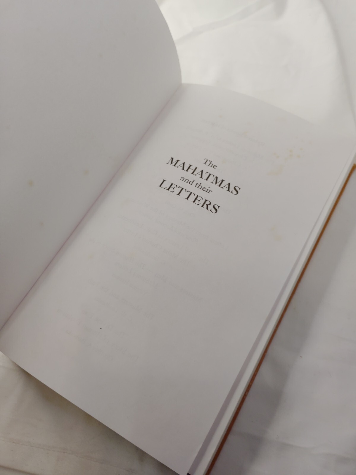 The Mahatmas and Their Letters (First Ed-1973) Reprint 2006 by Geoffrey Barborka