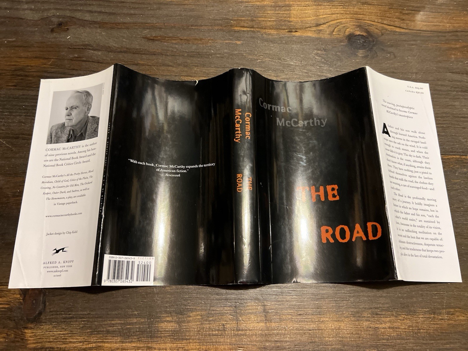 The Road by Cormac McCarthy (2006 Hardcover) First Edition/Print, 1st/1st, VG