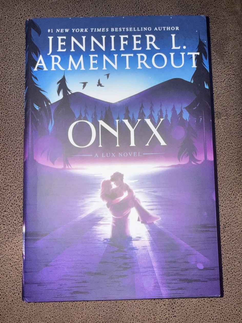 Jennifer L Armentrout Obsidian & Onyx Deluxe HC Set 1st Print DJ Sprayed Edges