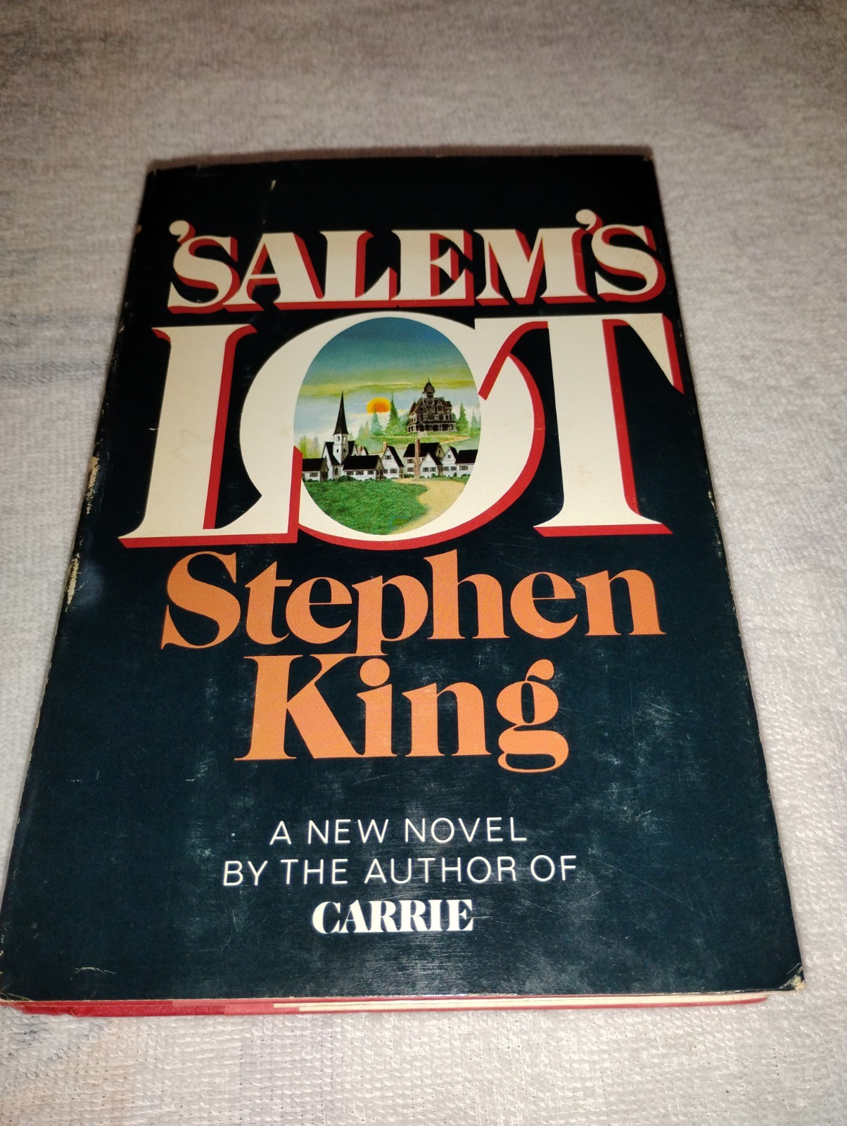 SALEM’S LOT HC DJ Stephen King First Book Club Edition BCE 1975